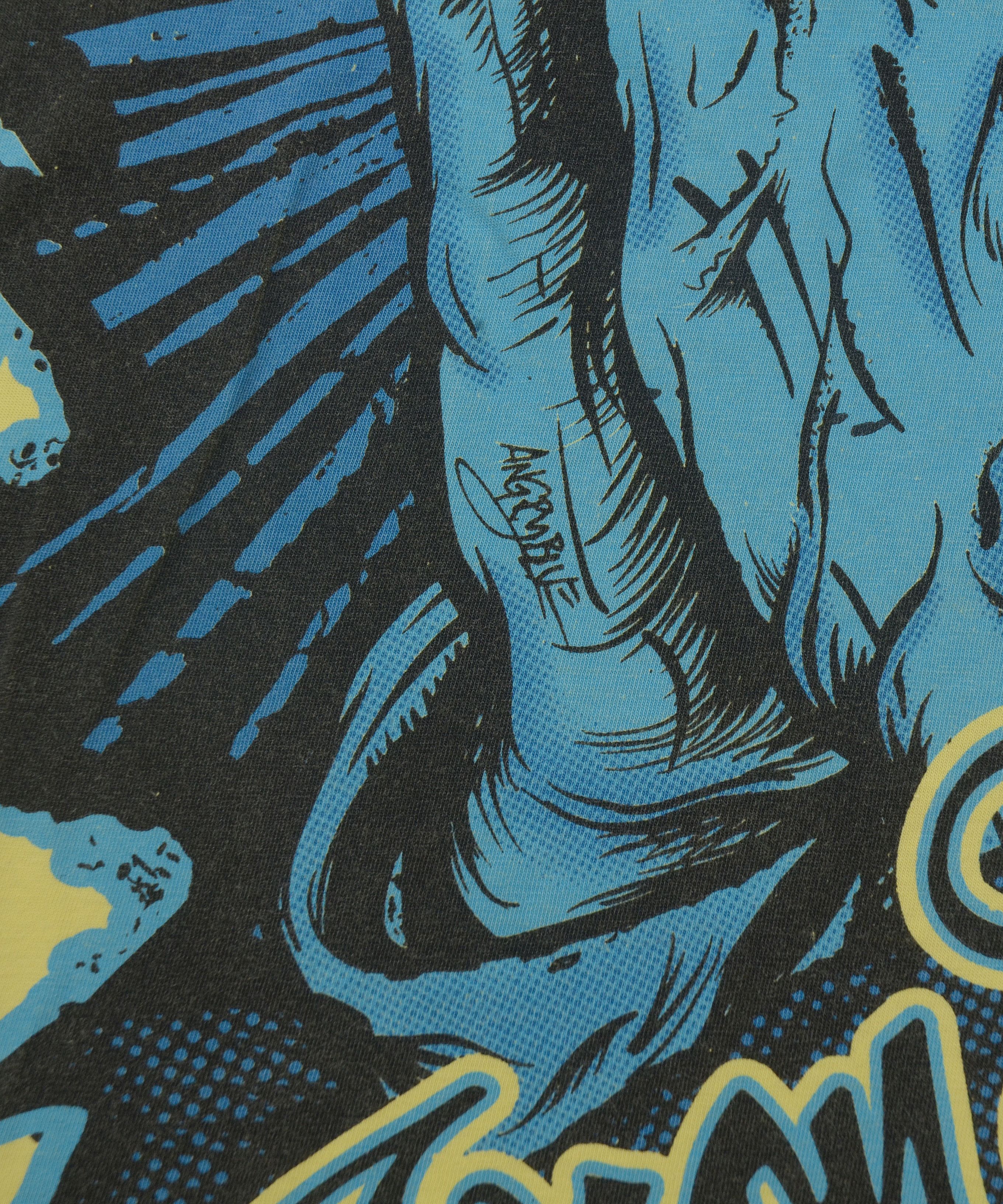 Iron Fist × Vintage Y2K Iron Fist AngryBlue ART Studio Graphic Tee goth style Size US S / EU 44-46 / 1 - 7 Thumbnail