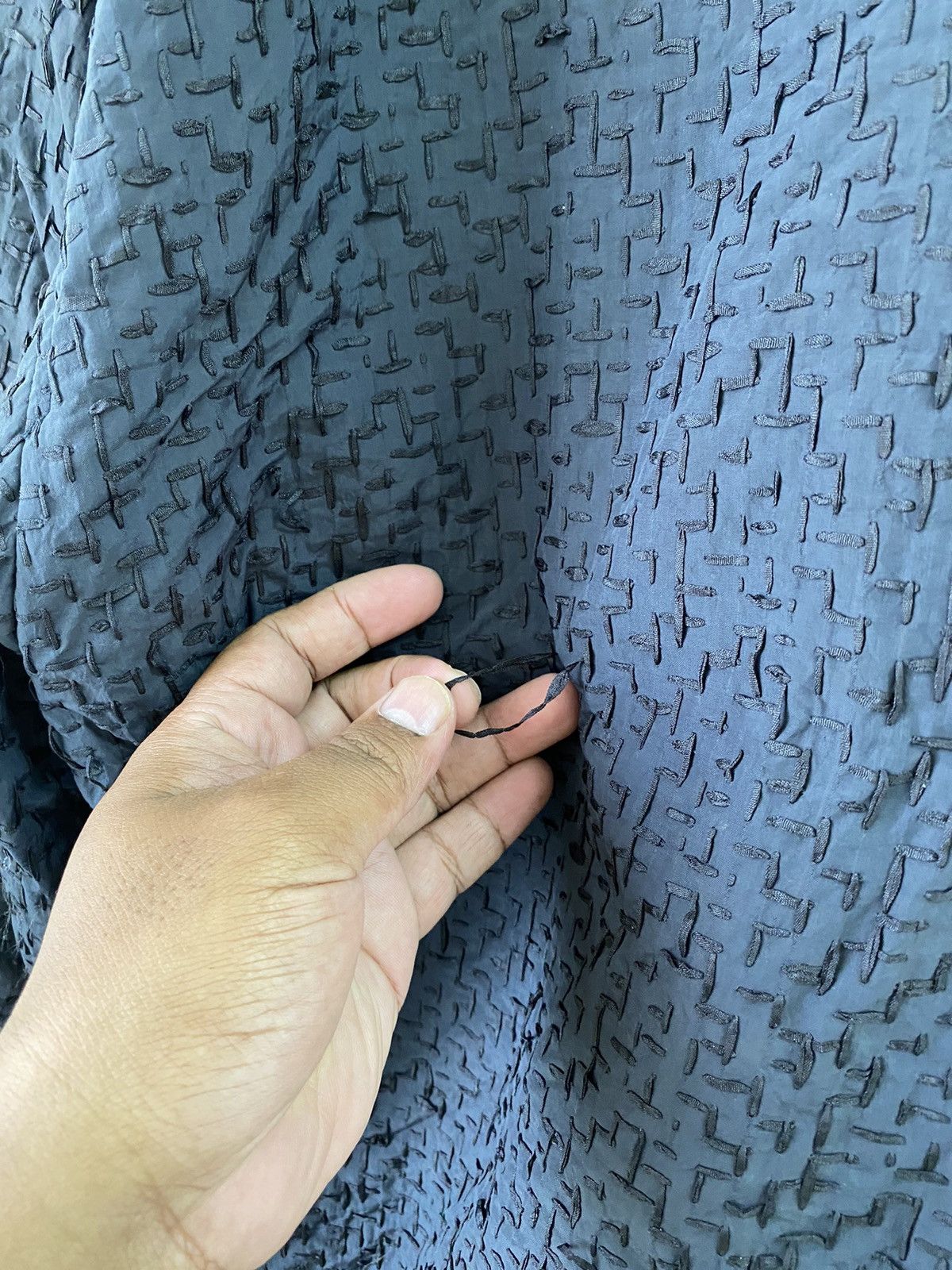 Issey Miyake Vtg Issey Miyake Sashiko Classic Nice Jacket Size US XL / EU 56 / 4 - 12 Thumbnail