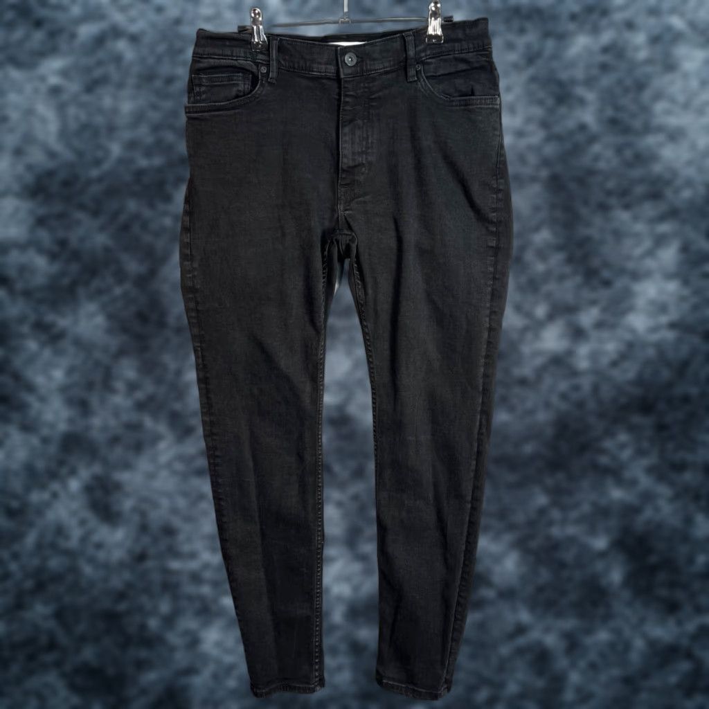 Mango VINTAGE MNG Black Skinny Jeans Womens Size 34 Dark Wash Denim Size 24" / US 00 / IT 34 - 1 Thumbnail