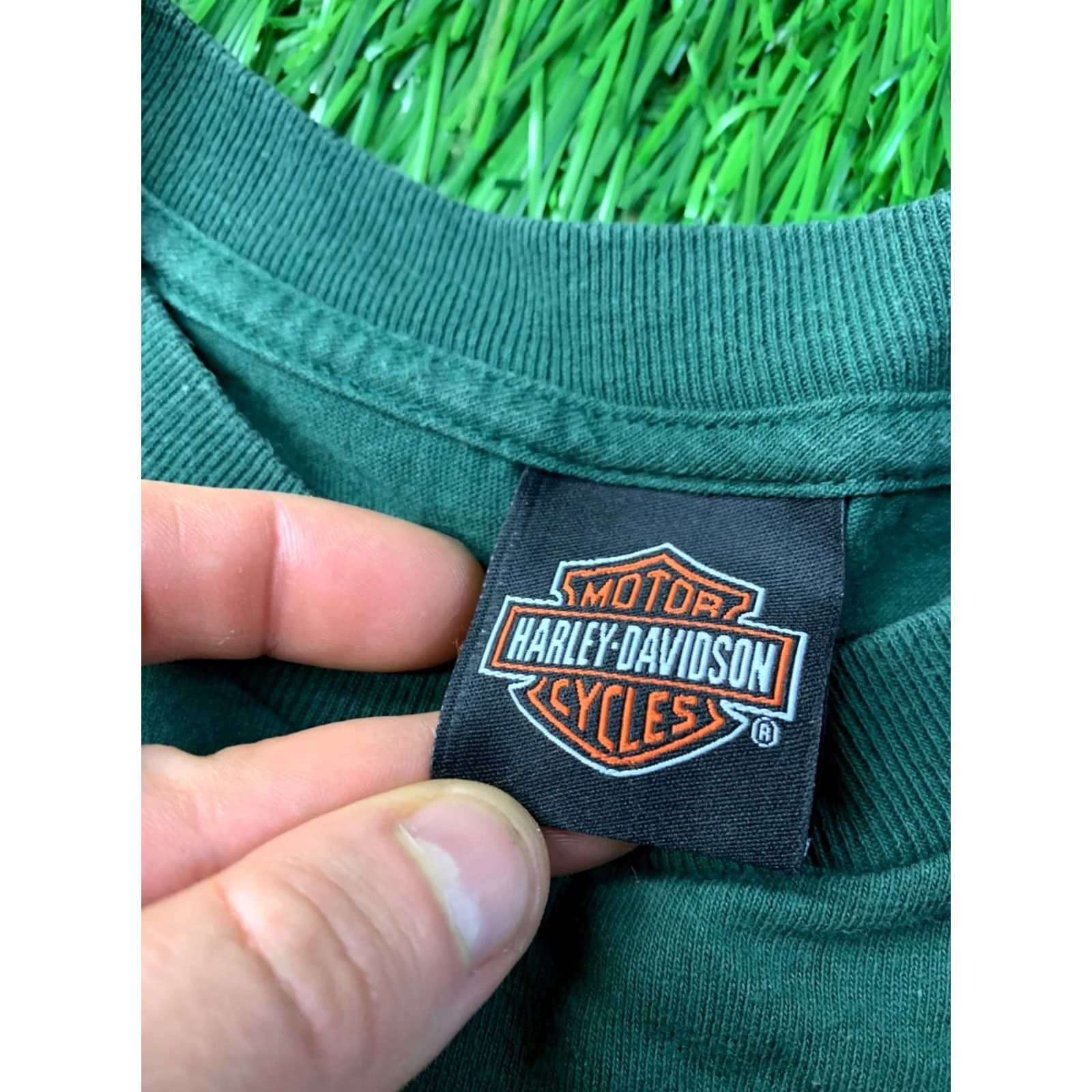 Harley Davidson HARLEY DAVIDSON SHIRT JERSEY TEE OFFICIAL PRODUCT SIZE XL GREEN MEN 2017 Harley Davidson Southampton Hamburg Germany Vintage No Size US XL / EU 56 / 4 - 7 Thumbnail