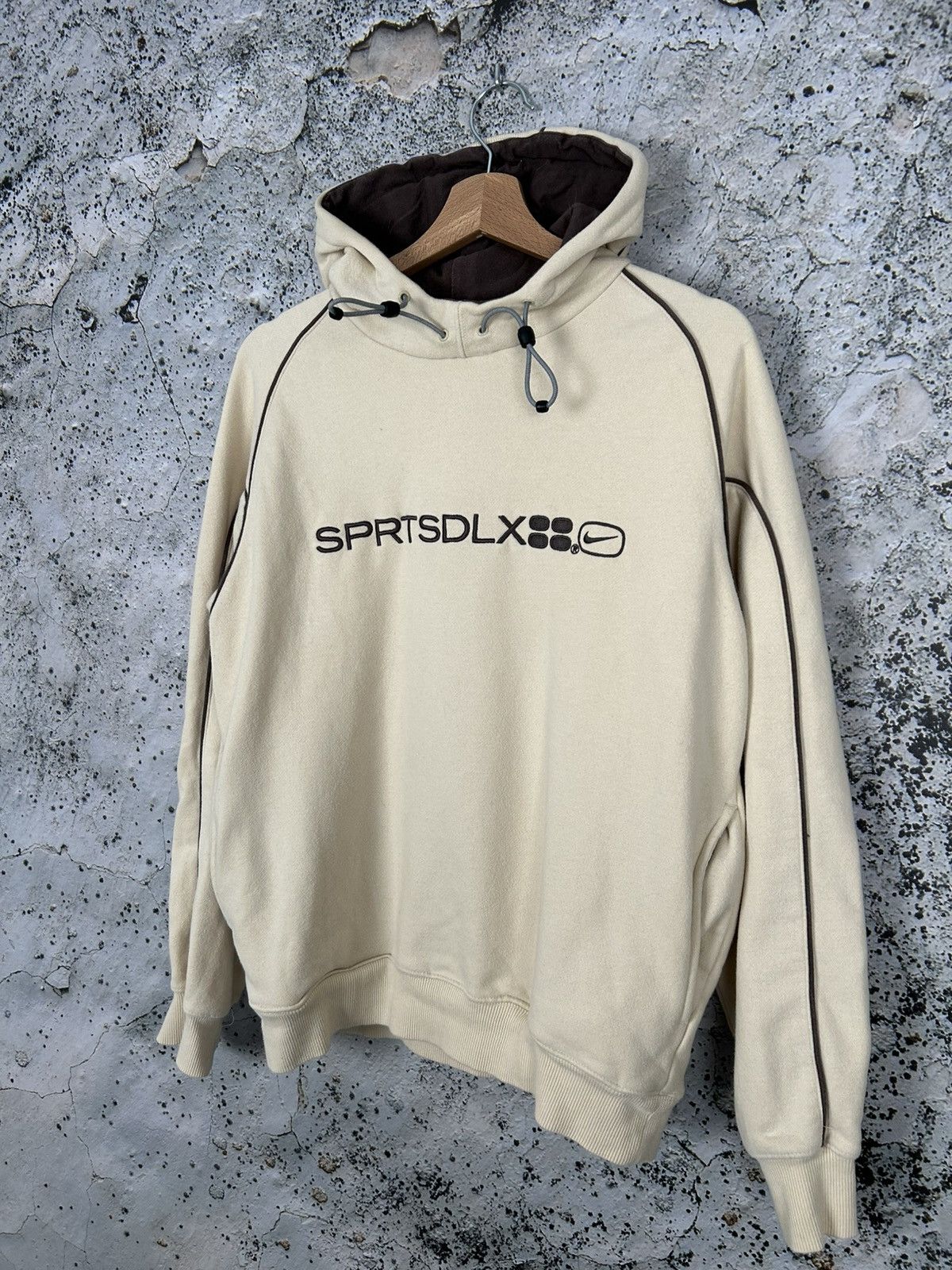 Nike Nike SPRTSDLX Y2K Rare Vintage Archive Hoodie Streetwear Size US S / EU 44-46 / 1 - 2 Thumbnail