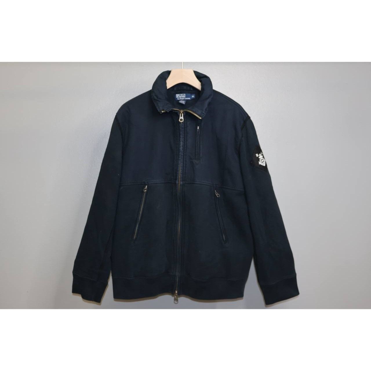 Polo Ralph Lauren Vintage Polo Ralph Lauren Navy Anchor Patch Jacket XL Size US XL / EU 56 / 4 - 1 Thumbnail