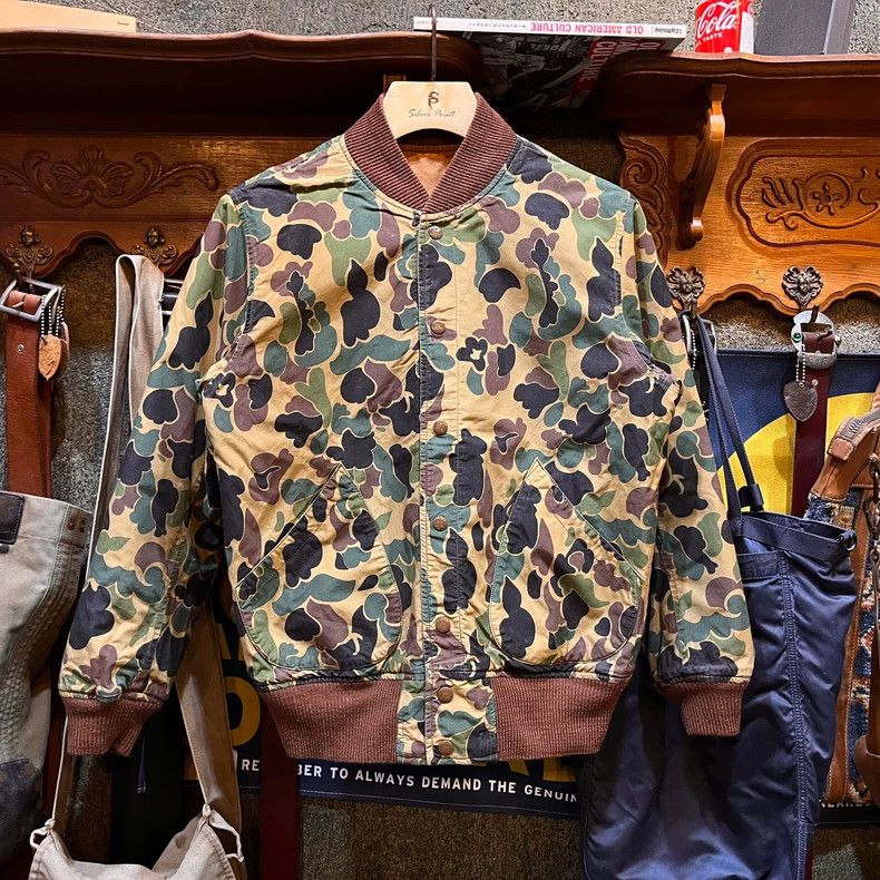RRL Ralph Lauren RRL Ralph Lauren Double sided baseball jacket jacket Size US M / EU 48-50 / 2 - 3 Thumbnail