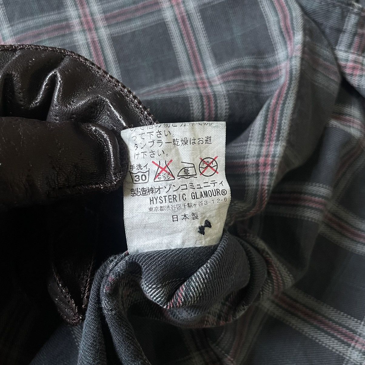 Hysteric Glamour Hysteric Glamour Gothic Punk Distressed Sleeveless Flannel Size S / US 4 / IT 40 - 11 Thumbnail