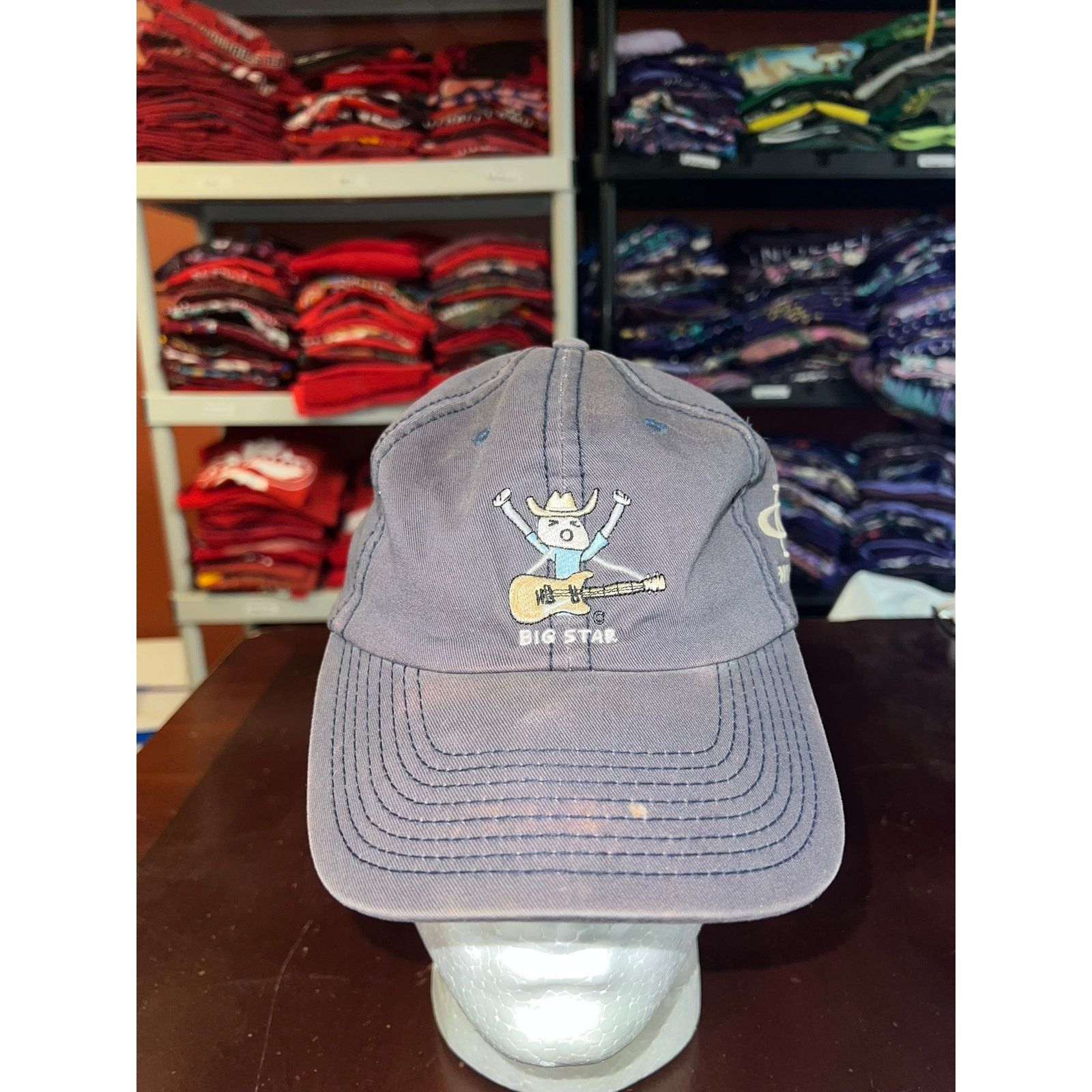 Vintage Vintage Kenny Chesney Hat Big Star Music Tour Concert Cap Size ONE SIZE - 1 Thumbnail
