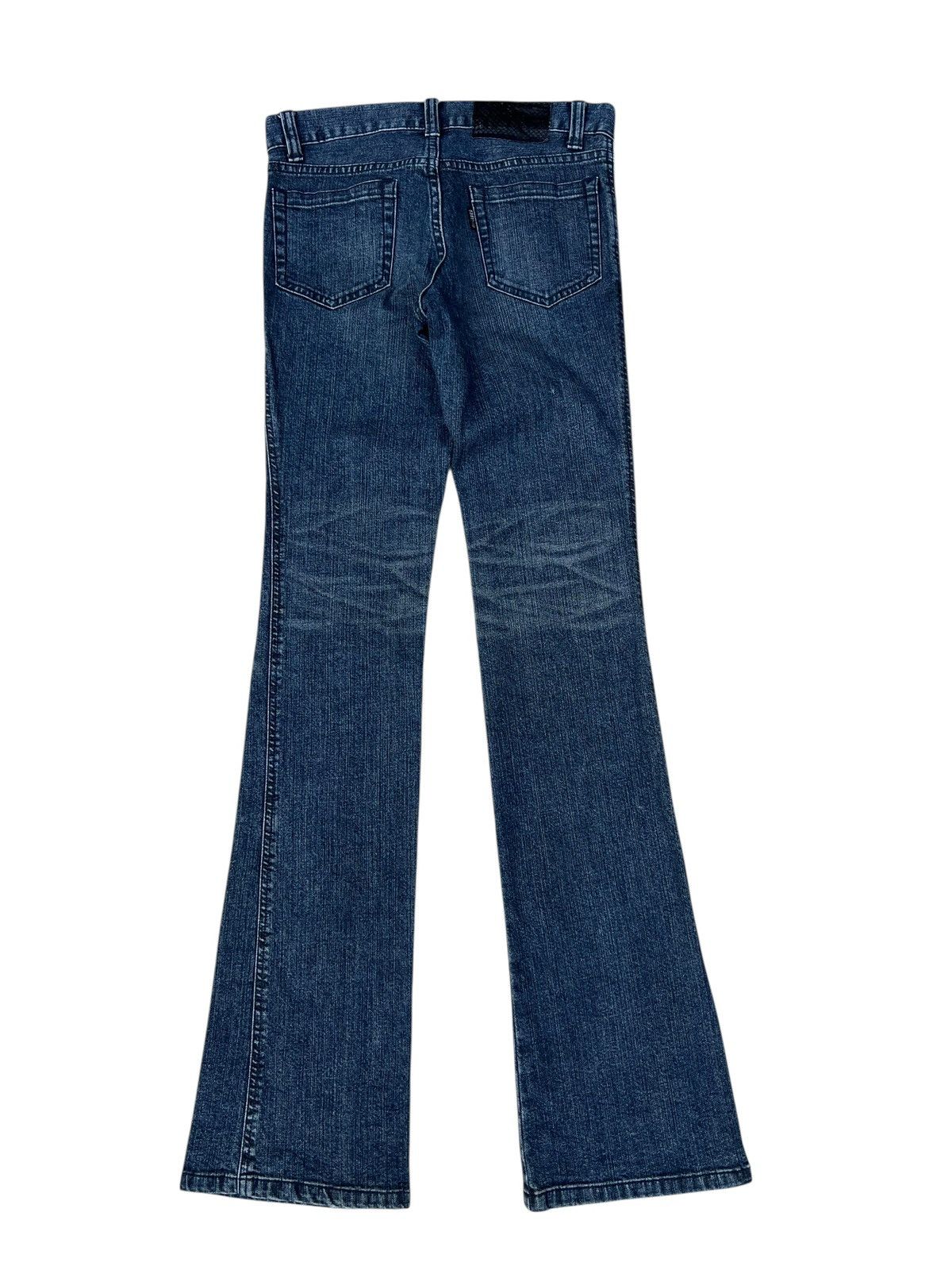 5351 POUR LES HOMMES 5351 Pour Les Hommes Distressed Denim Flare Jeans Size US 29 - 7 Thumbnail