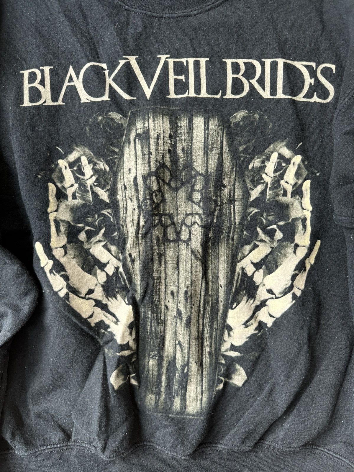 Band Tees × Vintage Vintage BLACK EVIL BRIDES SWT01 Size US M / EU 48-50 / 2 - 2 Thumbnail