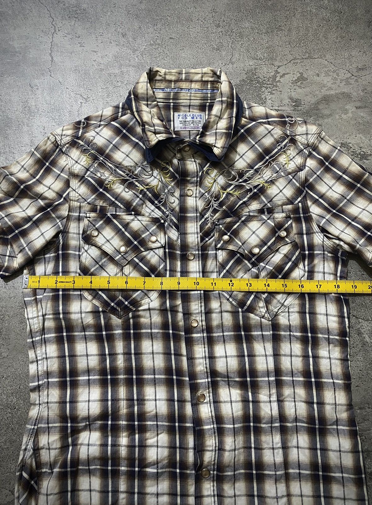 Hysteric Glamour Nicole club for men tribal poem shirt Size US M / EU 48-50 / 2 - 9 Thumbnail
