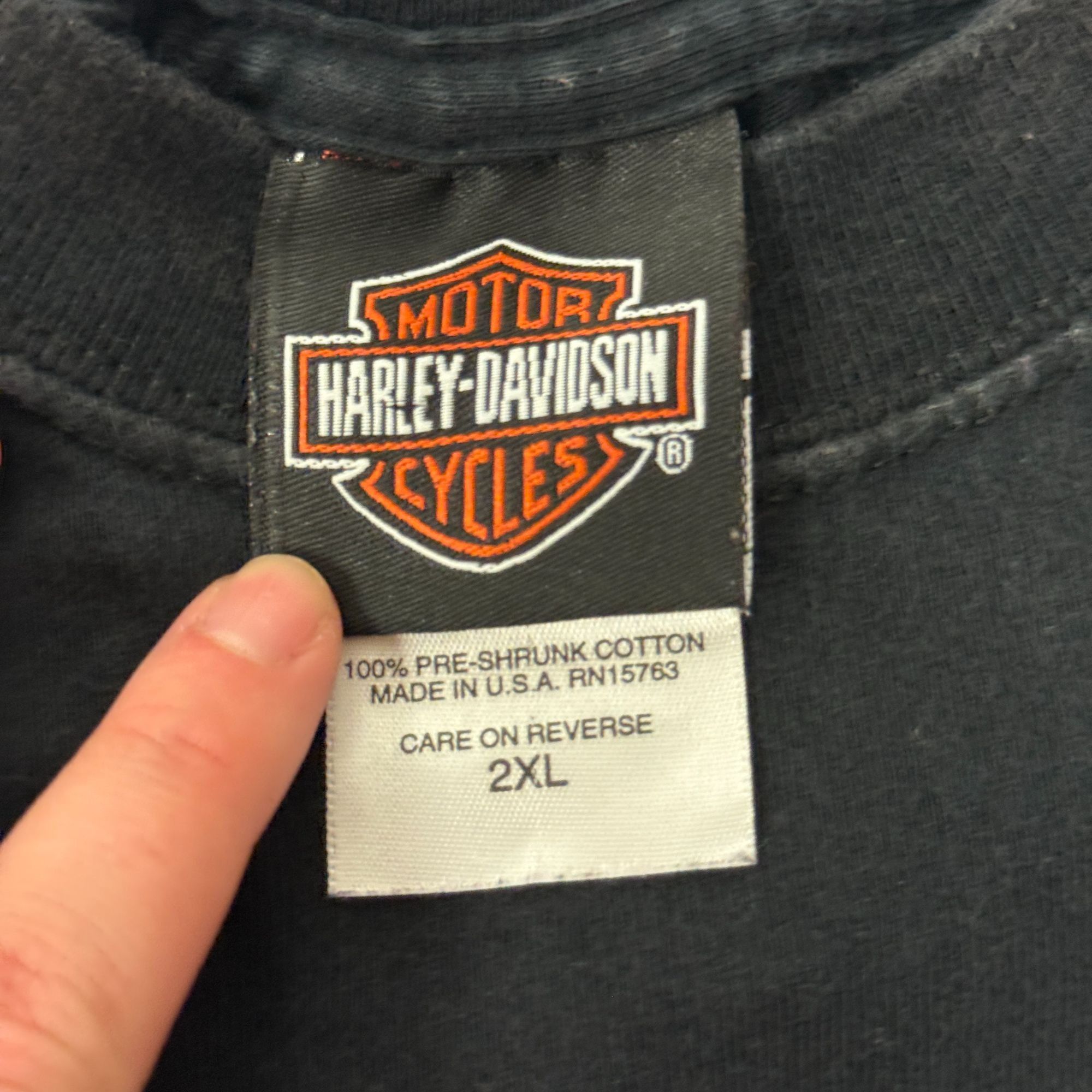 Harley Davidson H-D Motorcycle FOUR RIVERS Paddle Wheel STEAMBOAT Ky T Shirt Size US XXL / EU 58 / 5 - 7 Thumbnail