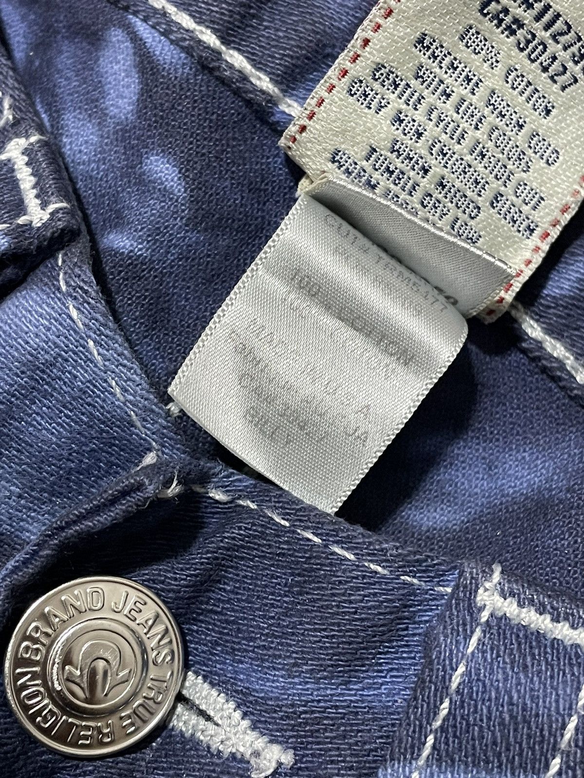 True Religion Tie-Dyed Flare Denim Size US 30 / EU 46 - 7 Thumbnail