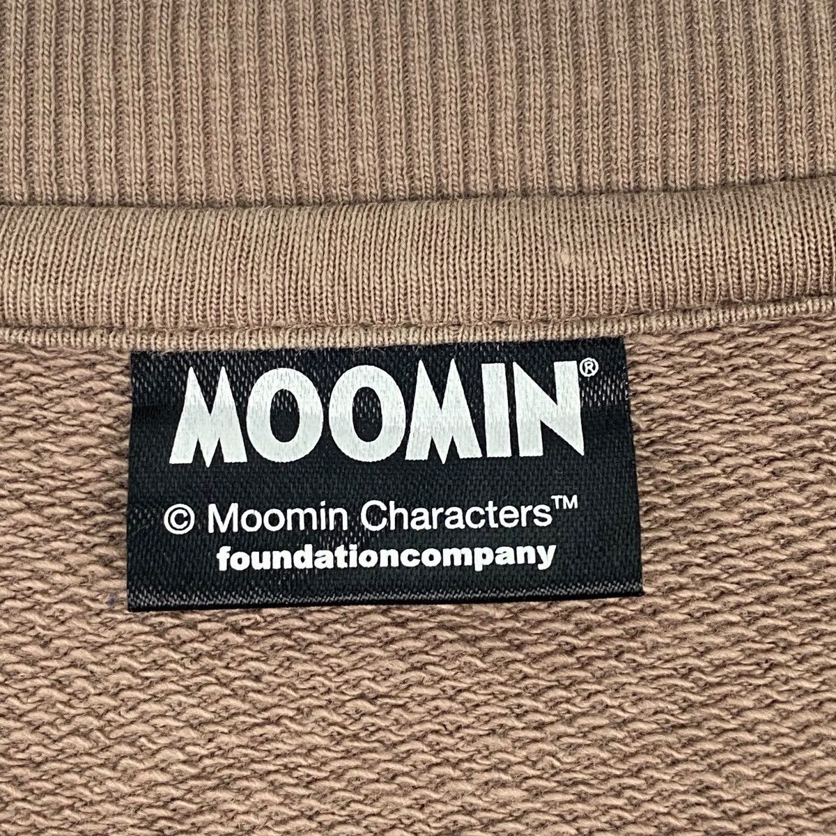 Other Vintage Moomin Sweatshirt Crewneck Big Logo Brown Size US M / EU 48-50 / 2 - 6 Thumbnail