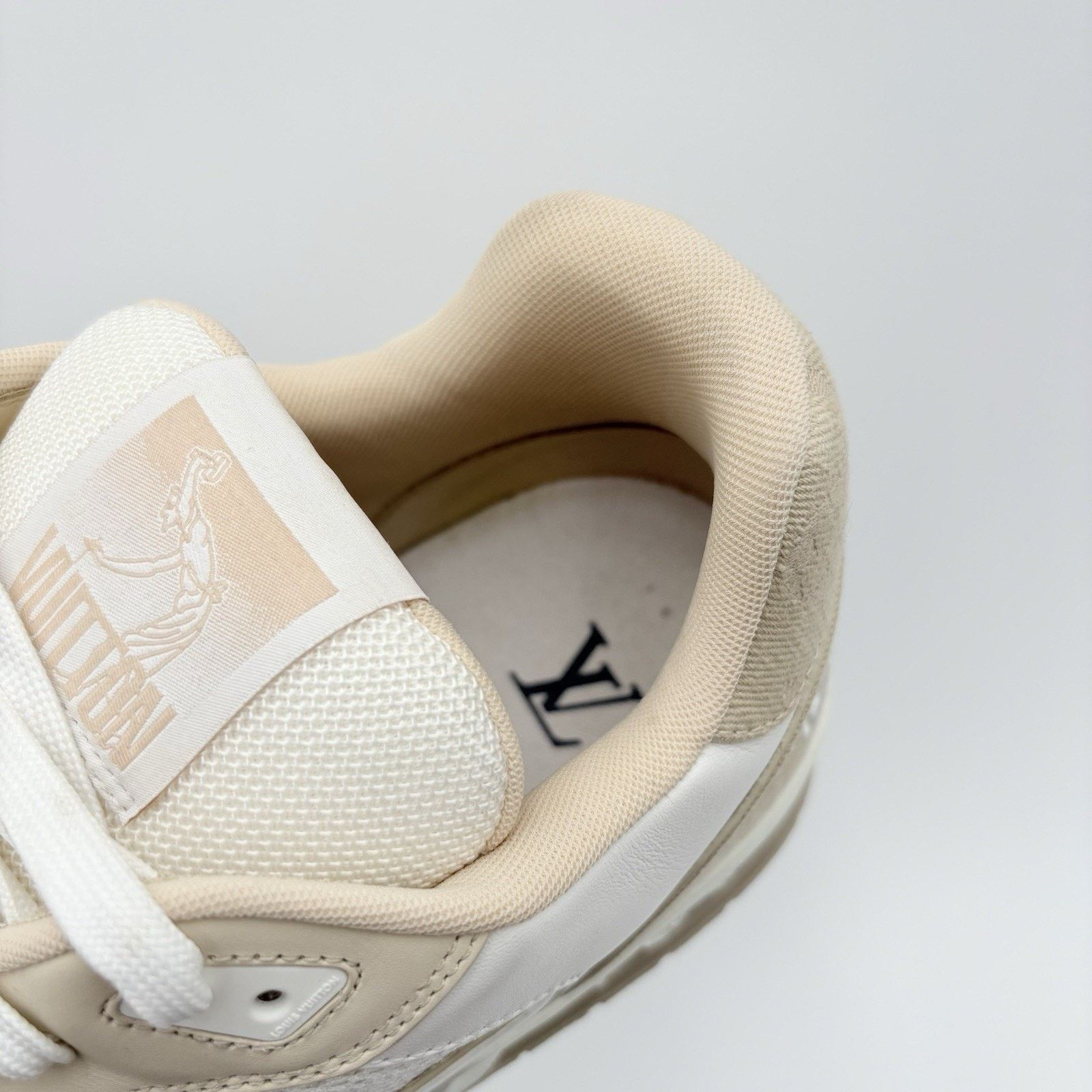 Louis Vuitton 13-13.5 Louis Vuitton Trainer Strap ' Beige ' | GREAT COND! Size US 13 / EU 46 - 12 Thumbnail