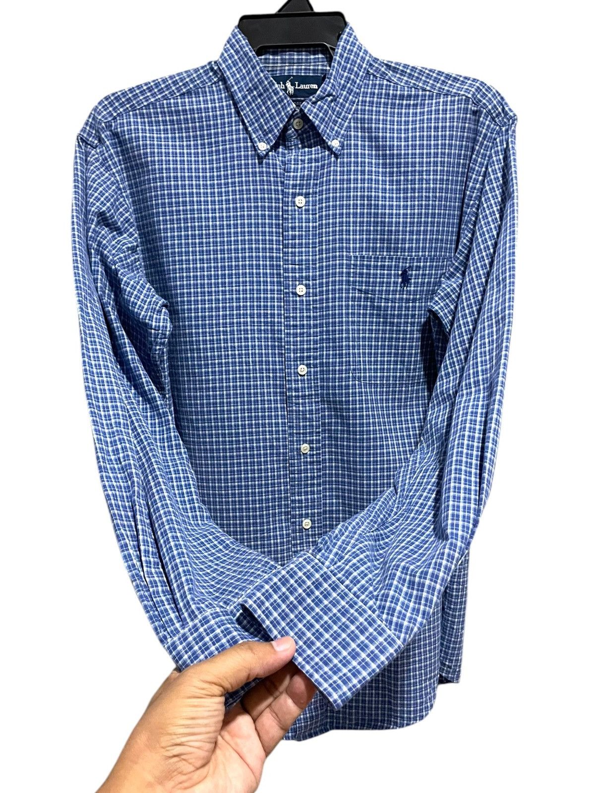 Designer Ralph Lauren Moore Small Checkered Shirts Size US S / EU 44-46 / 1 - 3 Thumbnail