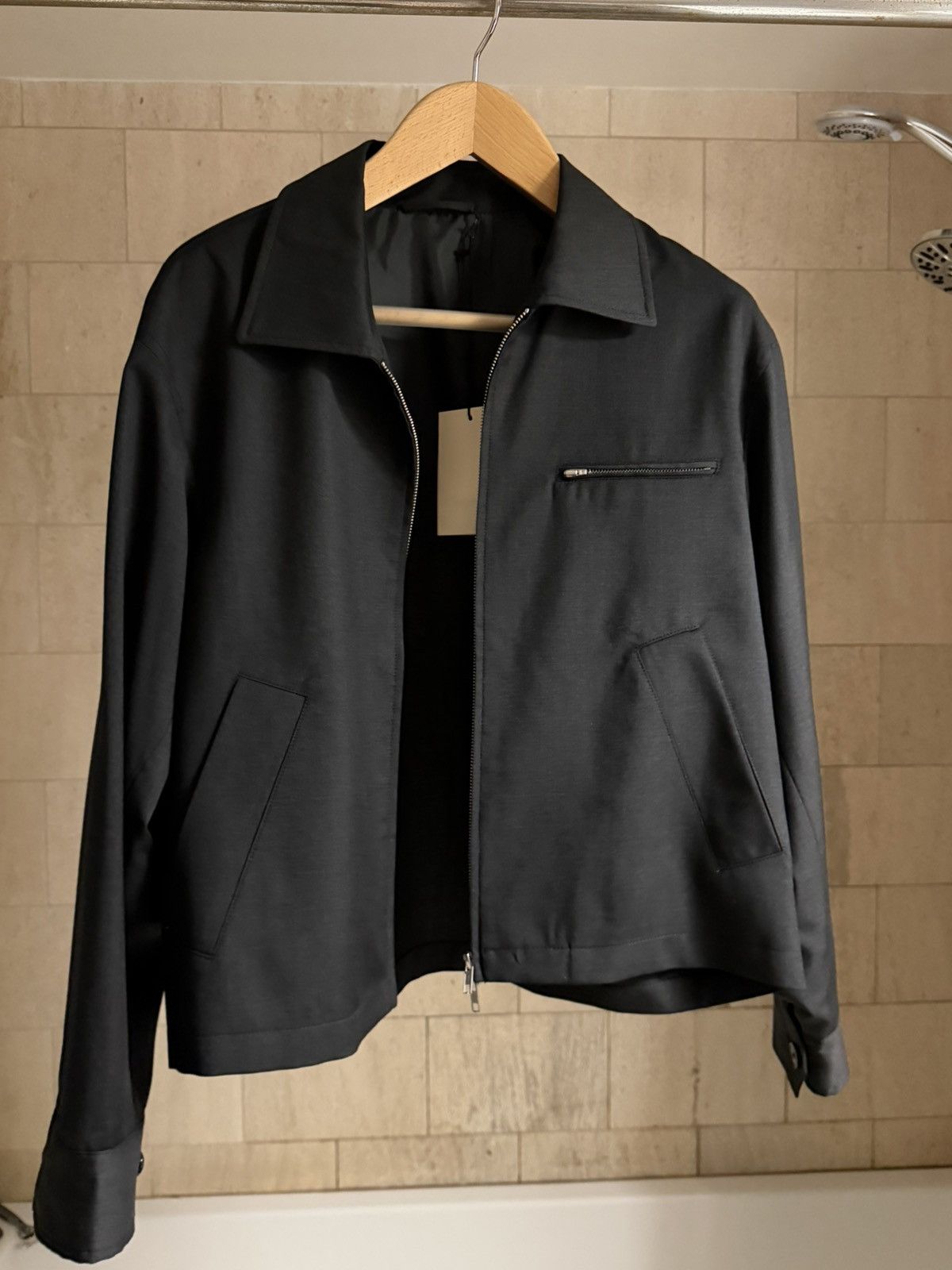 Mfpen mfpen Postal Jacket Anthracite Wool 48/M BNWT Size US M / EU 48-50 / 2 - 1 Thumbnail