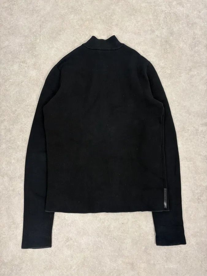 Prada SS2011 Prada Black Minimalist Zip-Up Sweater Size US S / EU 44-46 / 1 - 6 Thumbnail