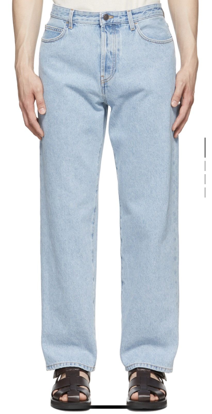 The Row Light Blue Morton Jeans | Grailed