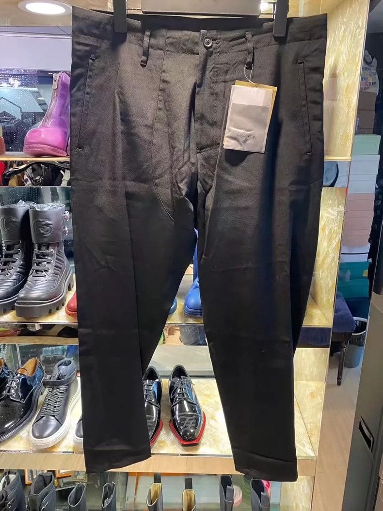 Yohji Yamamoto Yohji Yamamoto size 3 Wool slacks pants Size US 30 / EU 46 - 1 Thumbnail