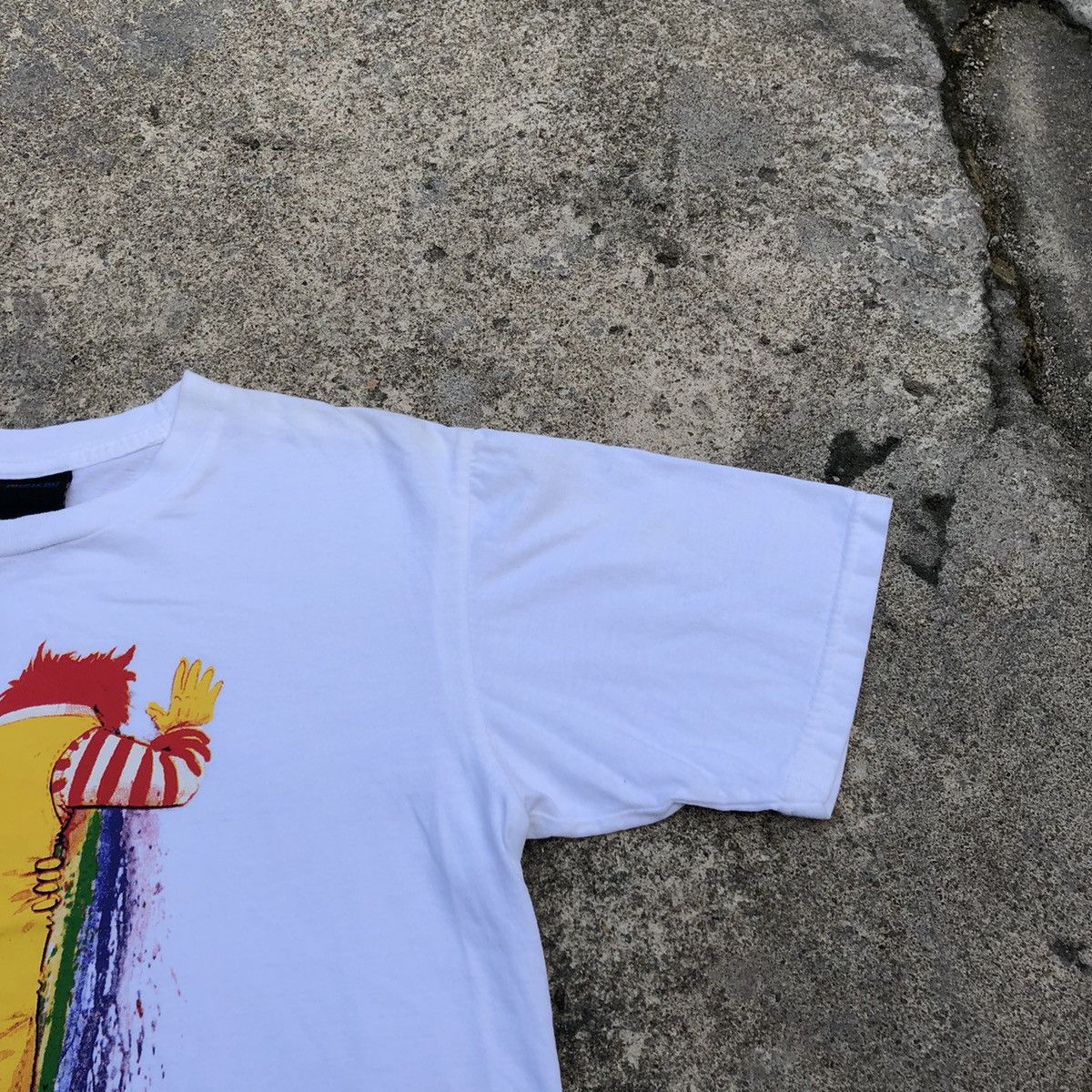 Designer × Japanese Brand × Vintage 🔥Rare🔥🇯🇵Unfledged Graphic Of Clown Mc Donald And A Kids Tee Size US S / EU 44-46 / 1 - 7 Thumbnail