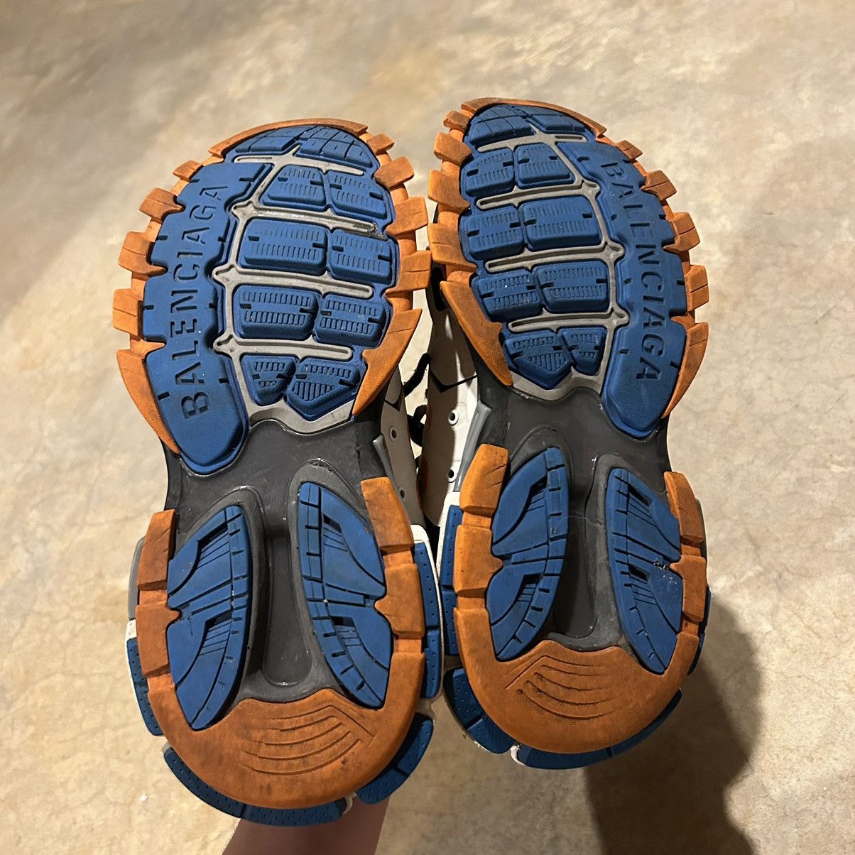 Balenciaga × Designer Balenciaga Track Sneakers Orange/Blue US 7 Size US 7 / EU 40 - 8 Thumbnail