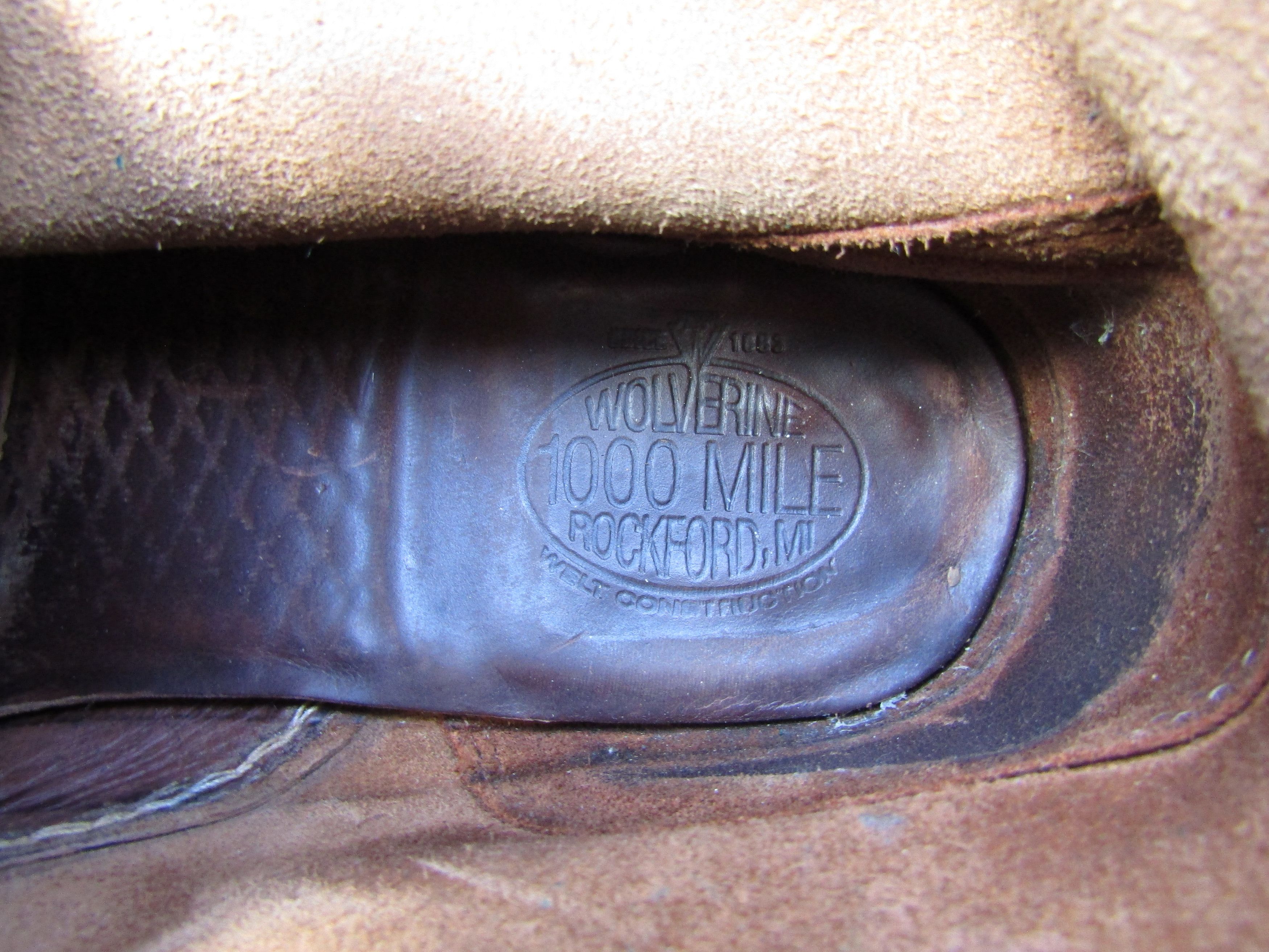 Wolverine Wolverine 1000 Miles Brown Lace Up Leather Boots Made In Usa Size US 10 / EU 43 - 3 Thumbnail