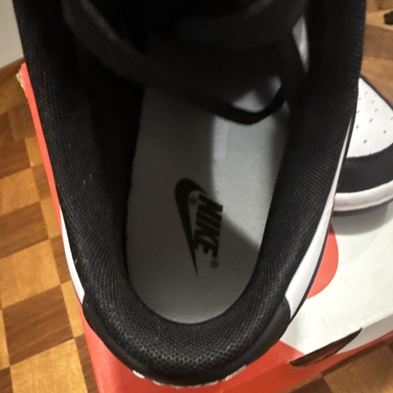 Nike Nike Dunk Low Retro White Black Panda Size US 11.5 / EU 44-45 - 6 Thumbnail