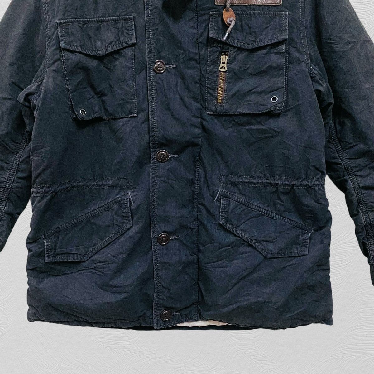 Johnbull Johnbull hooded parka jacket japanese brand Size US L / EU 52-54 / 3 - 4 Thumbnail