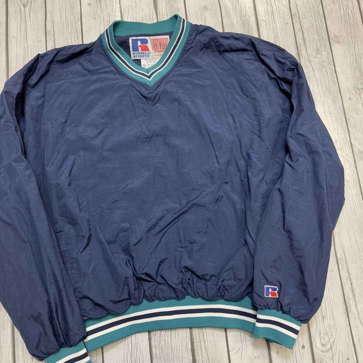 Russell Athletic × Vintage Vintage Russell windbreaker Size US XL / EU 56 / 4 - 3 Thumbnail
