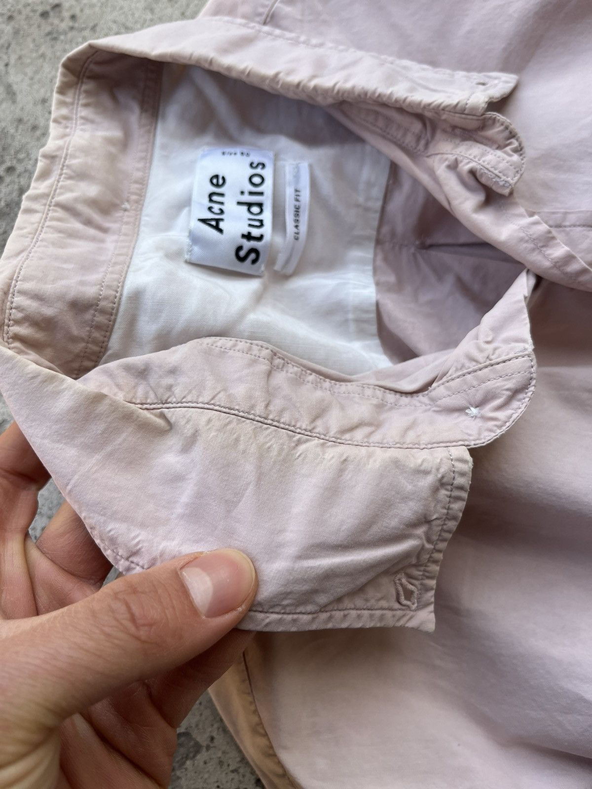 Acne Studios FW14 Acne Studios Isherwood Pop Classic Fit ButtonDown Shirt Size US M / EU 48-50 / 2 - 12 Thumbnail
