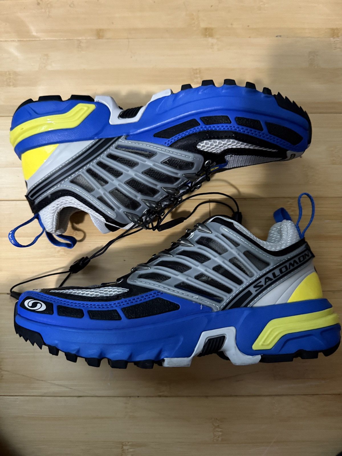Salomon SALOMON ACS PROBlue/ Black/ Buttercup Size US 5.5 / EU 38 - 1 Thumbnail