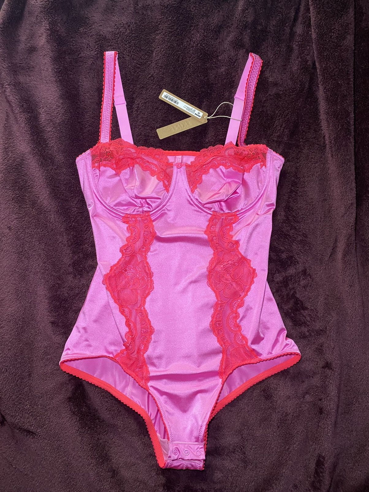 SKIMS SKIMS lace brief bodysuit Size M / US 6-8 / IT 42-44 - 1 Thumbnail