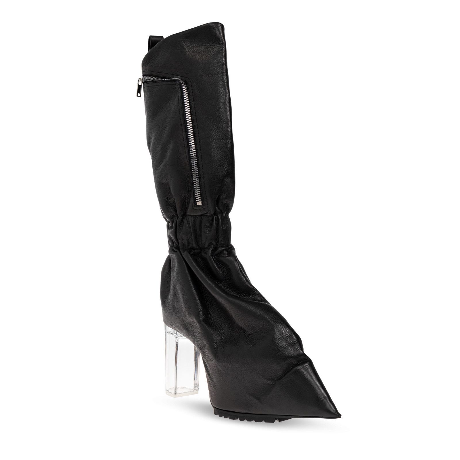 Rick Owens RICK OWENS Cargo Taquito Black Platform Boots New & Authenti Size US 6 / IT 36 - 2 Thumbnail