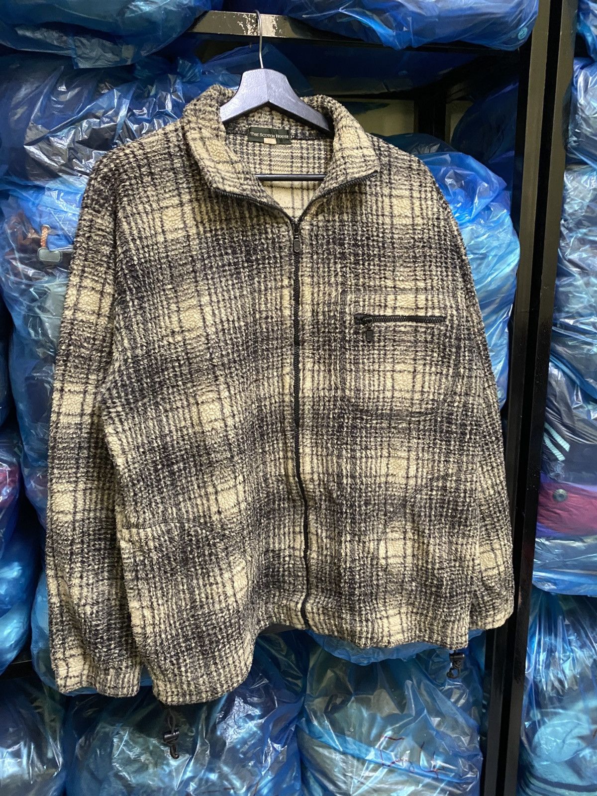 Vintage Vintage The Scotch House Wool Checkered Jacket – 1980s Men’s Size US M / EU 48-50 / 2 - 5 Thumbnail