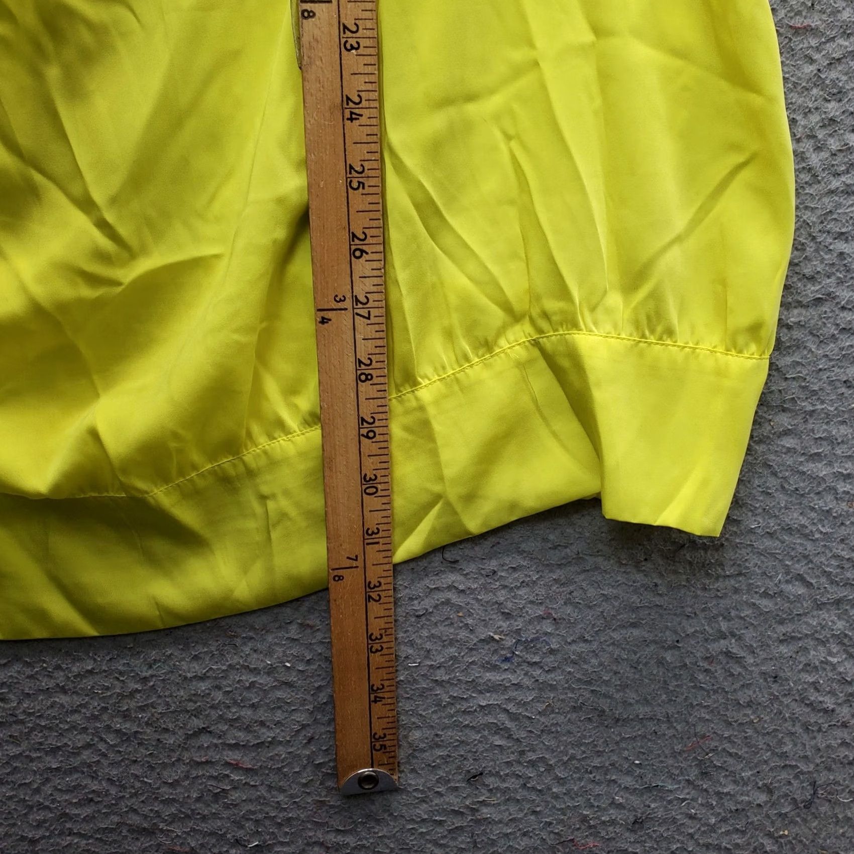 Vintage Lane Bryant Swing Tank Top Womens 22/24 Yellow Relaxed Fit Sleeveless Cowl Neck Size 3XL / US 20-22 - 4 Thumbnail