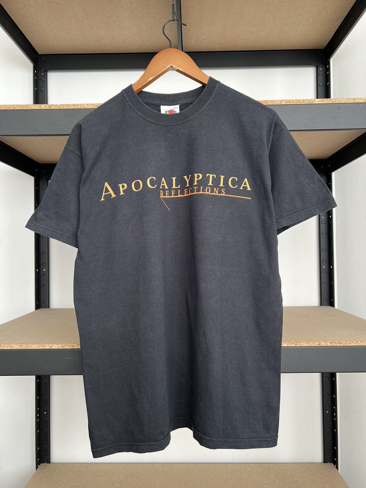 Band Tees Vintage 2000s Apocalyptica Reflections Black T-shirt Size US M / EU 48-50 / 2 - 3 Thumbnail