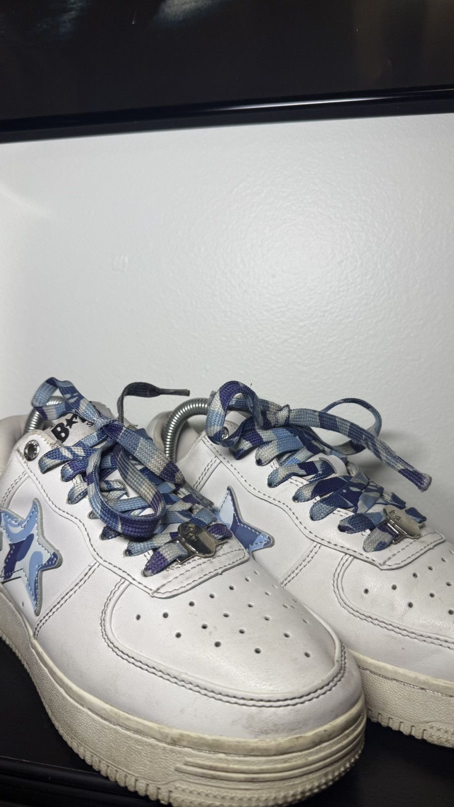Bape Vintage Women’s A Bathing Ape Bapestas ABC Camo Shoes Size US 6.5 / IT 36.5 - 2 Thumbnail