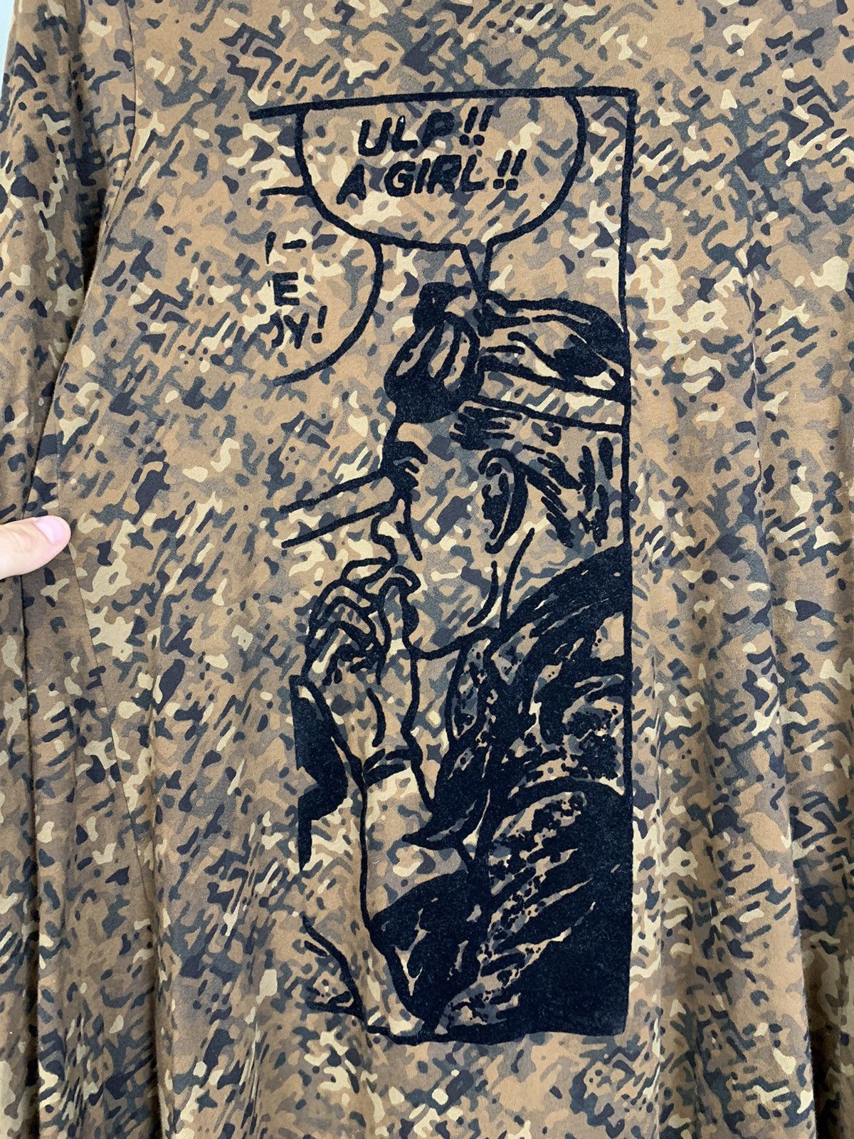 Rundholz Rundholz Women's Camo Graphic Tunic – Long Sleeve Art Top Size S / US 4 / IT 40 - 7 Thumbnail