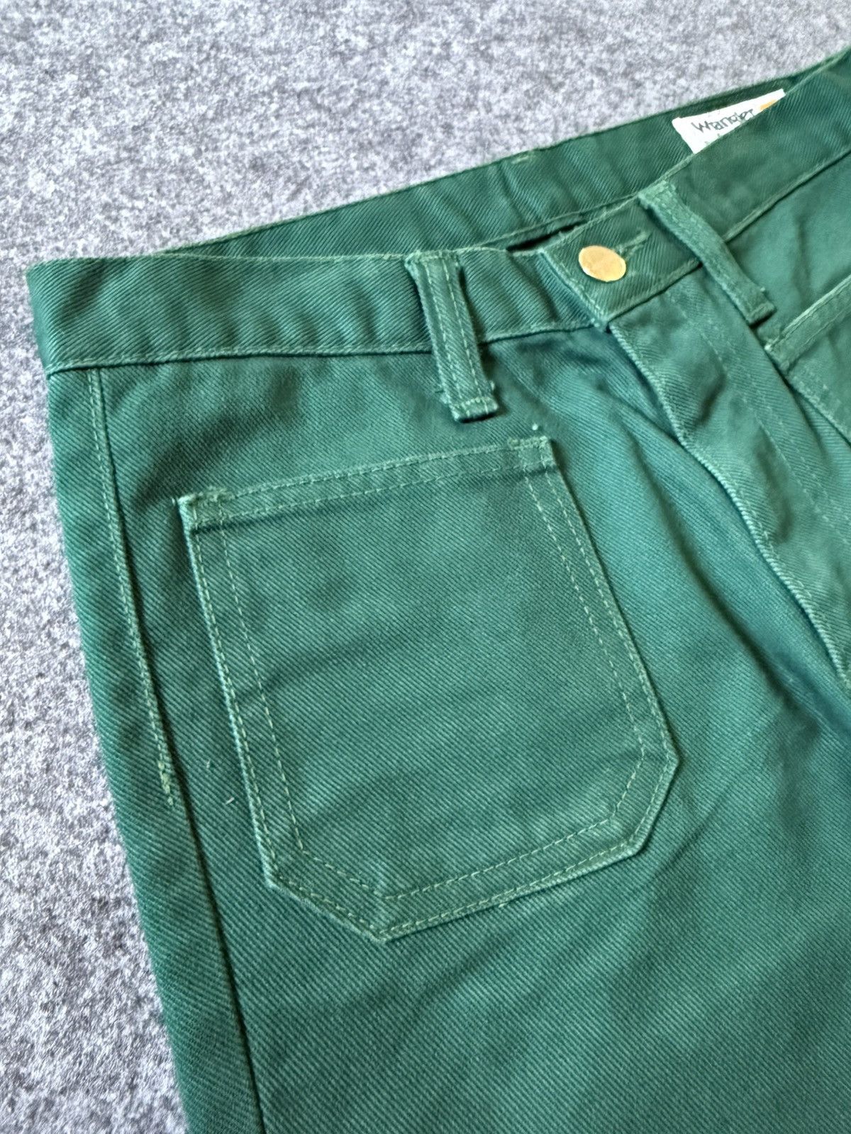 If Six Was Nine × Le Grande Bleu (L.G.B.) × Wrangler 70s 80s Wrangler Bell Bottom Flared Bootcut Jeans Size US 28 / EU 44 - 10 Thumbnail