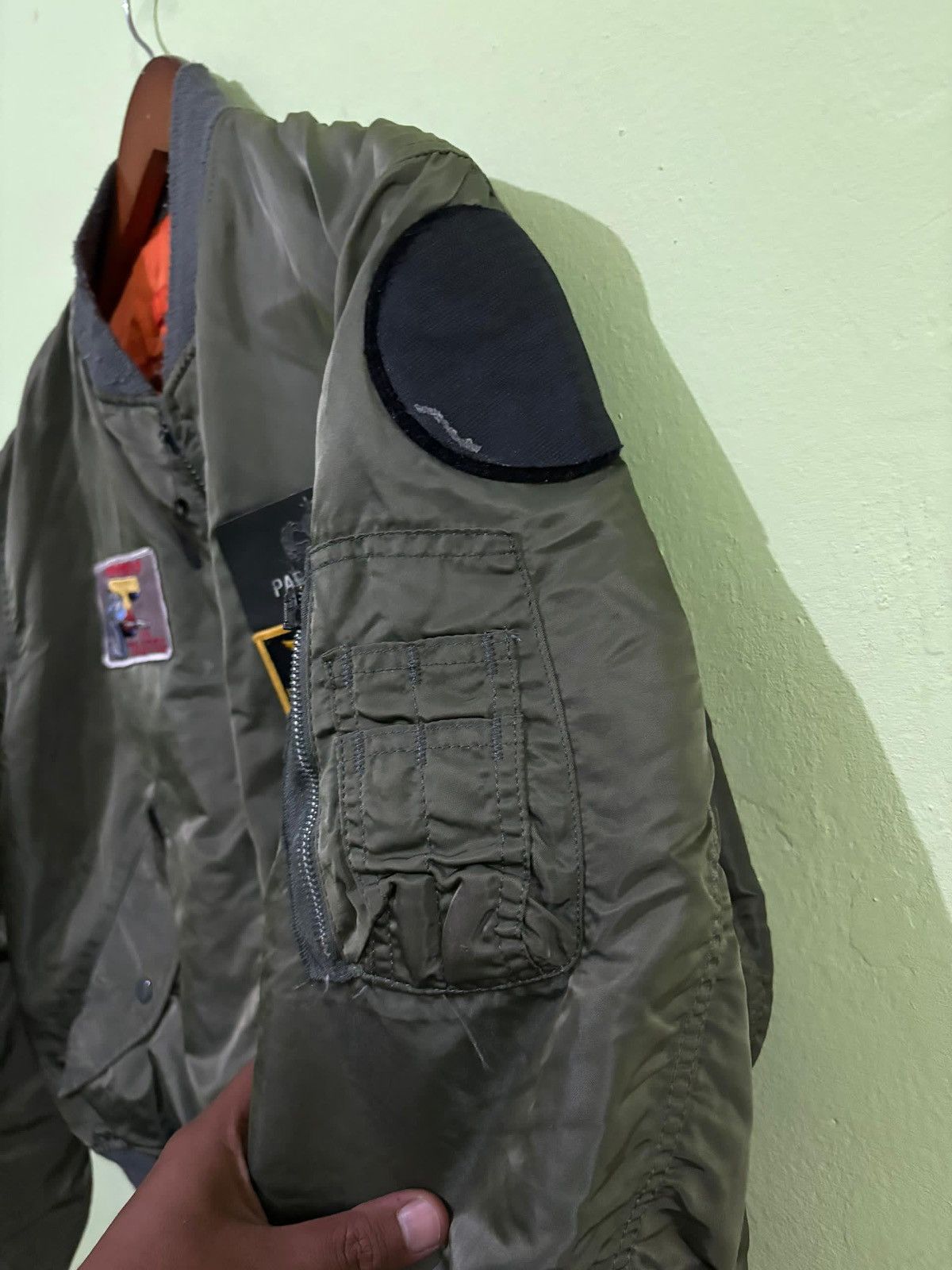 Alpha Industries VTG Alpha Industries MA-1 Jacket Destruct System Para rescue Size US M / EU 48-50 / 2 - 14 Thumbnail