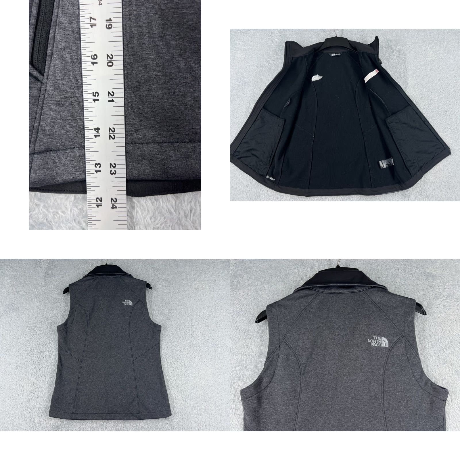 The North Face VINTAGE The North Face Vest Womens Small Gray Full Zip Size S / US 4 / IT 40 - 9 Thumbnail