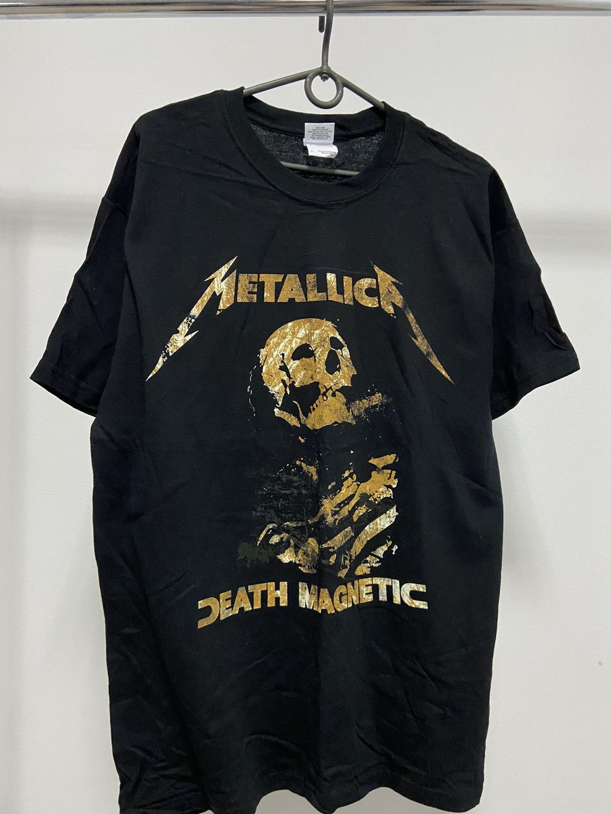 Metallica × Vintage Metallica Death Magnetic World Tour Vintage T shirt Big Logo Size US L / EU 52-54 / 3 - 2 Thumbnail