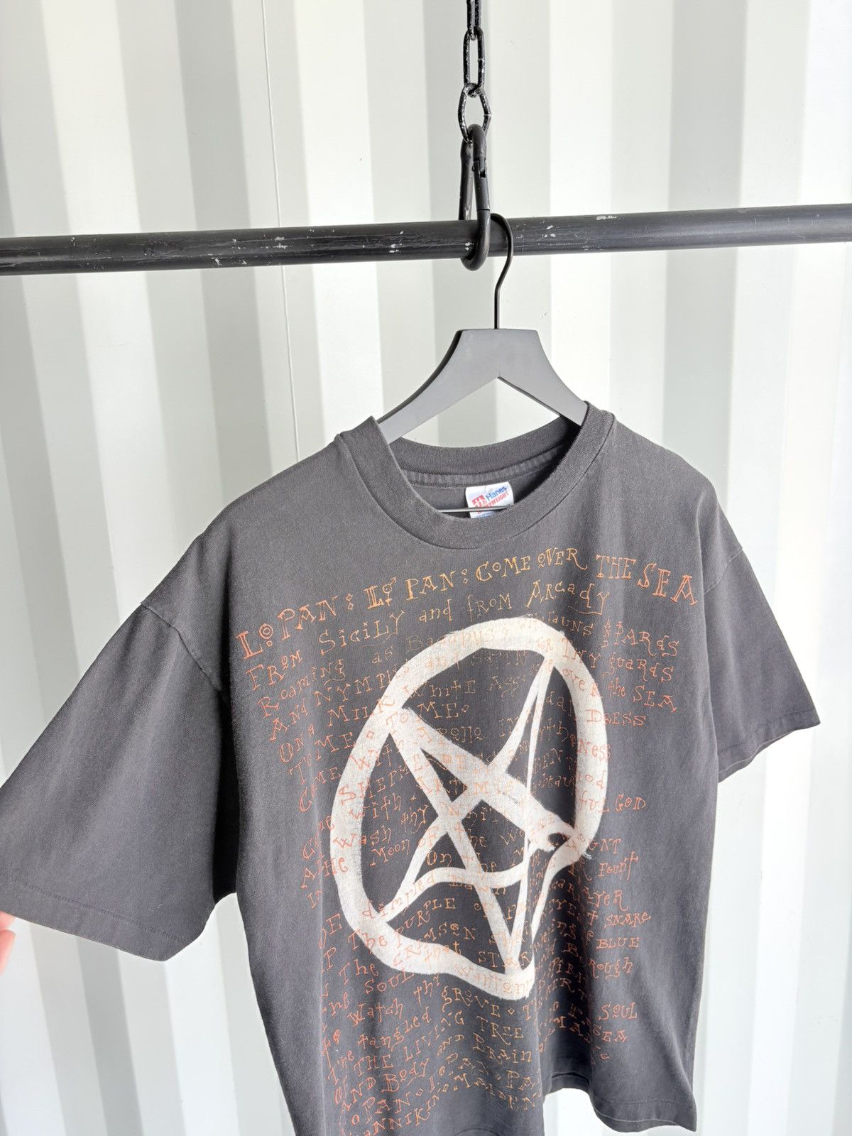 Band Tees Vintage Mosquitohead Pentagram Faded Distressed Shirt Grunge Size US XL / EU 56 / 4 - 3 Thumbnail