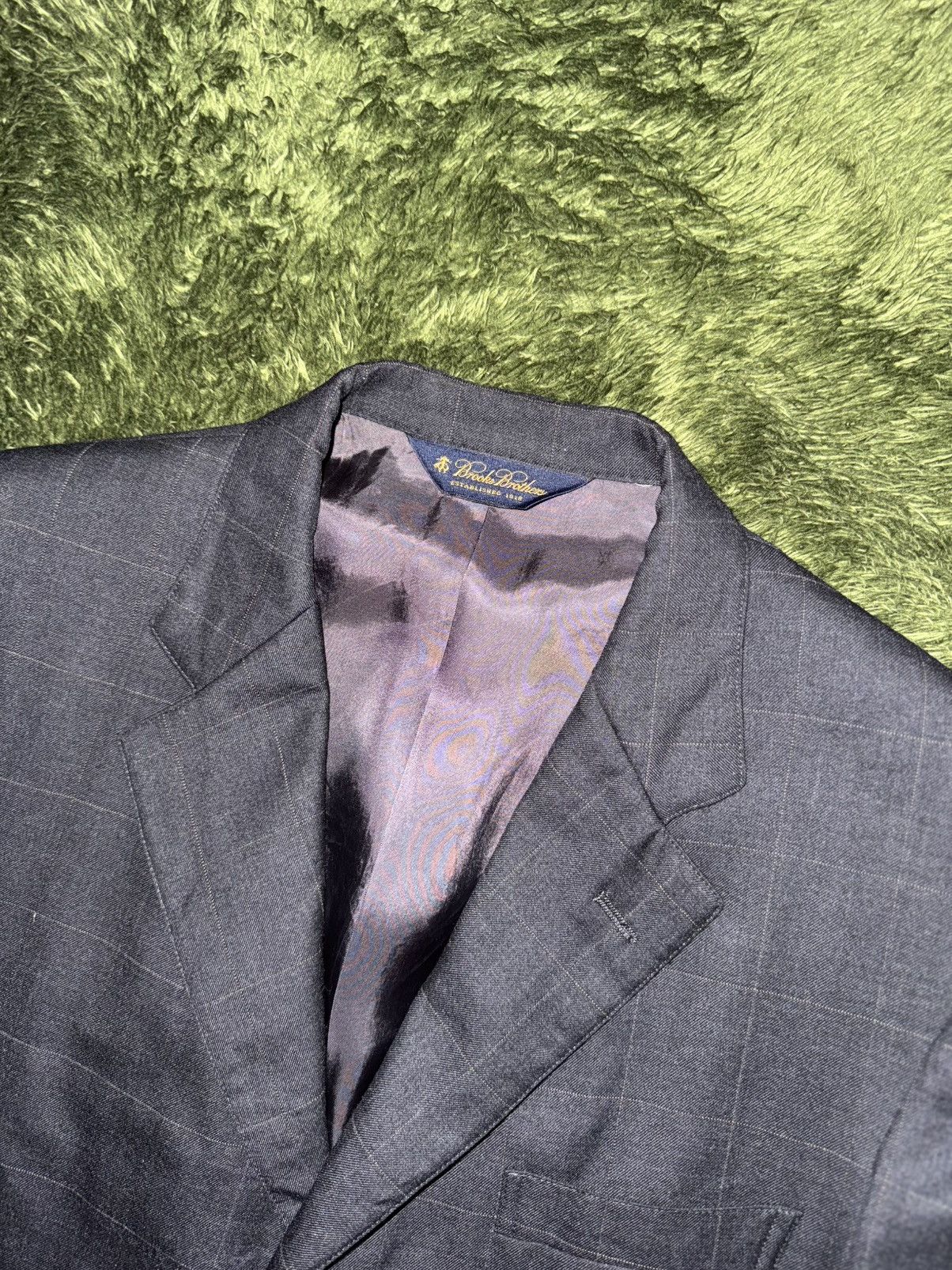 Brooks Brothers [42] Brooks Brothers Japan Exclusive Windowpane Check Blazer Size US L / EU 52-54 / 3 - 3 Thumbnail