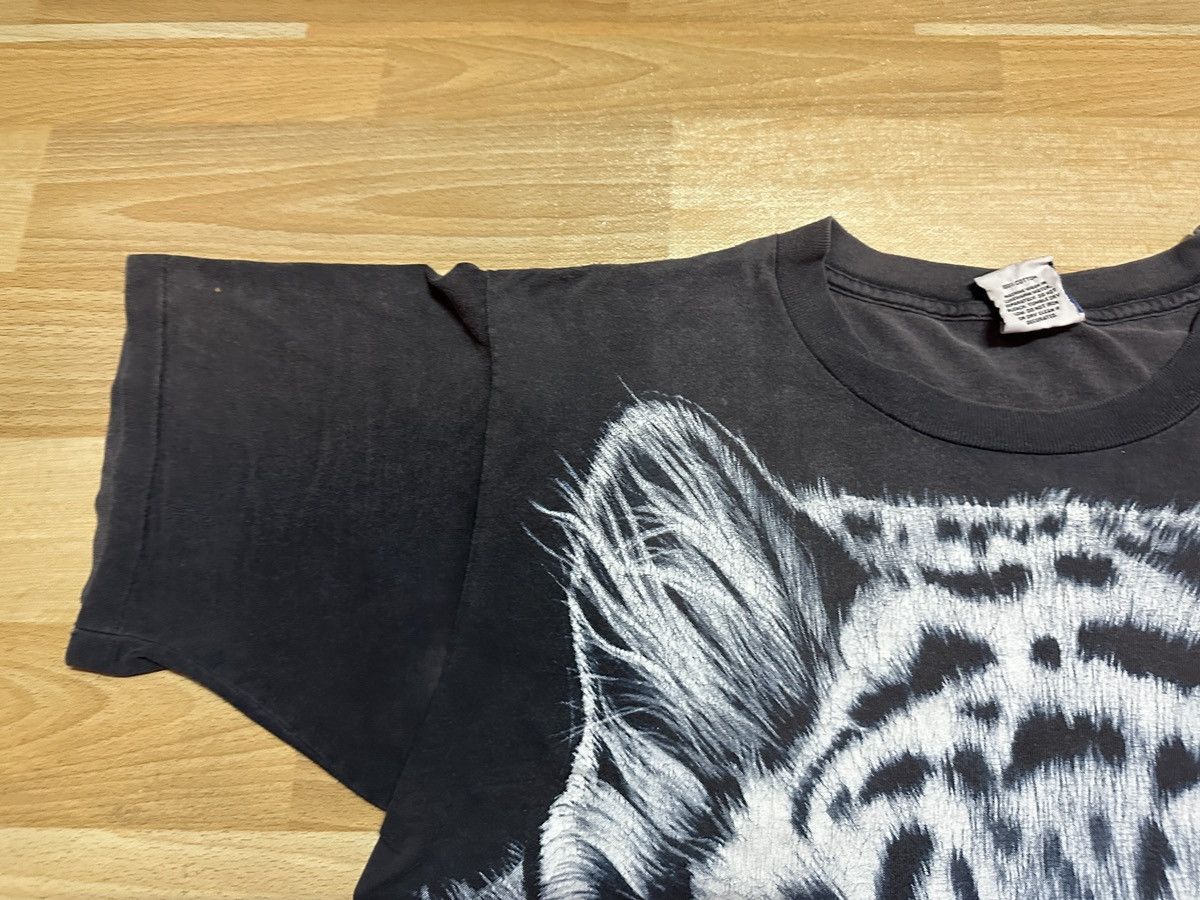 Habitat × Vintage Vintage 1995’s Habitat White Tiger Faded Tee rare Size US XL / EU 56 / 4 - 9 Thumbnail