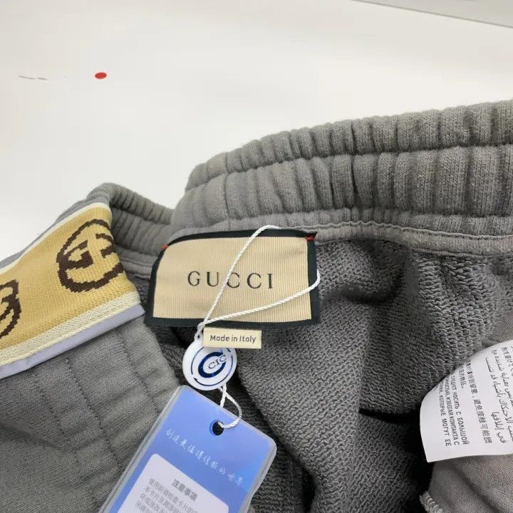 Gucci Gucci Gray Knitted Jogger Pants with Side Pockets-2507 Size US 30 / EU 46 - 3 Thumbnail