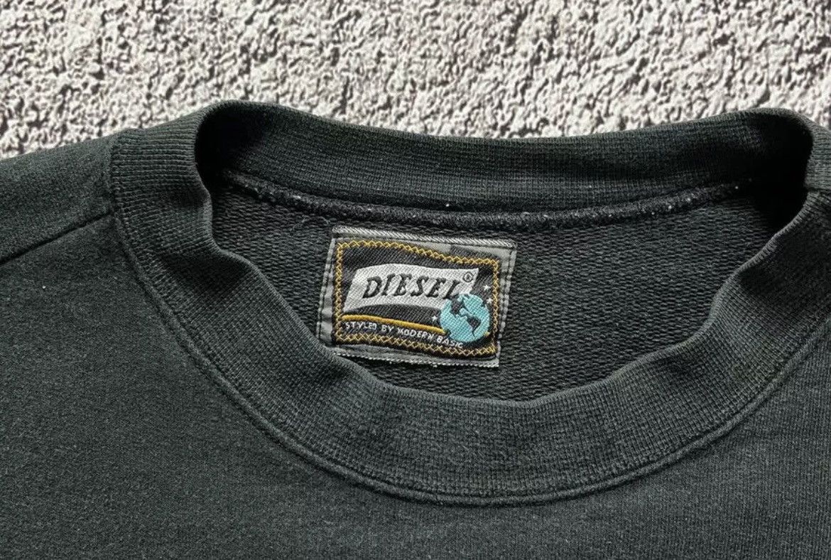 Diesel × Vintage Diesel 90s Vintage Sweatshirt Size L Size US L / EU 52-54 / 3 - 6 Thumbnail