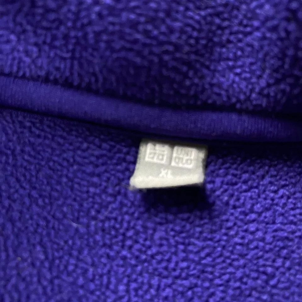 Uniqlo Uniqlo Fleece Jacket Women's Extra Large Purple Full Zip XL Size XL / US 12-14 / IT 48-50 - 3 Thumbnail