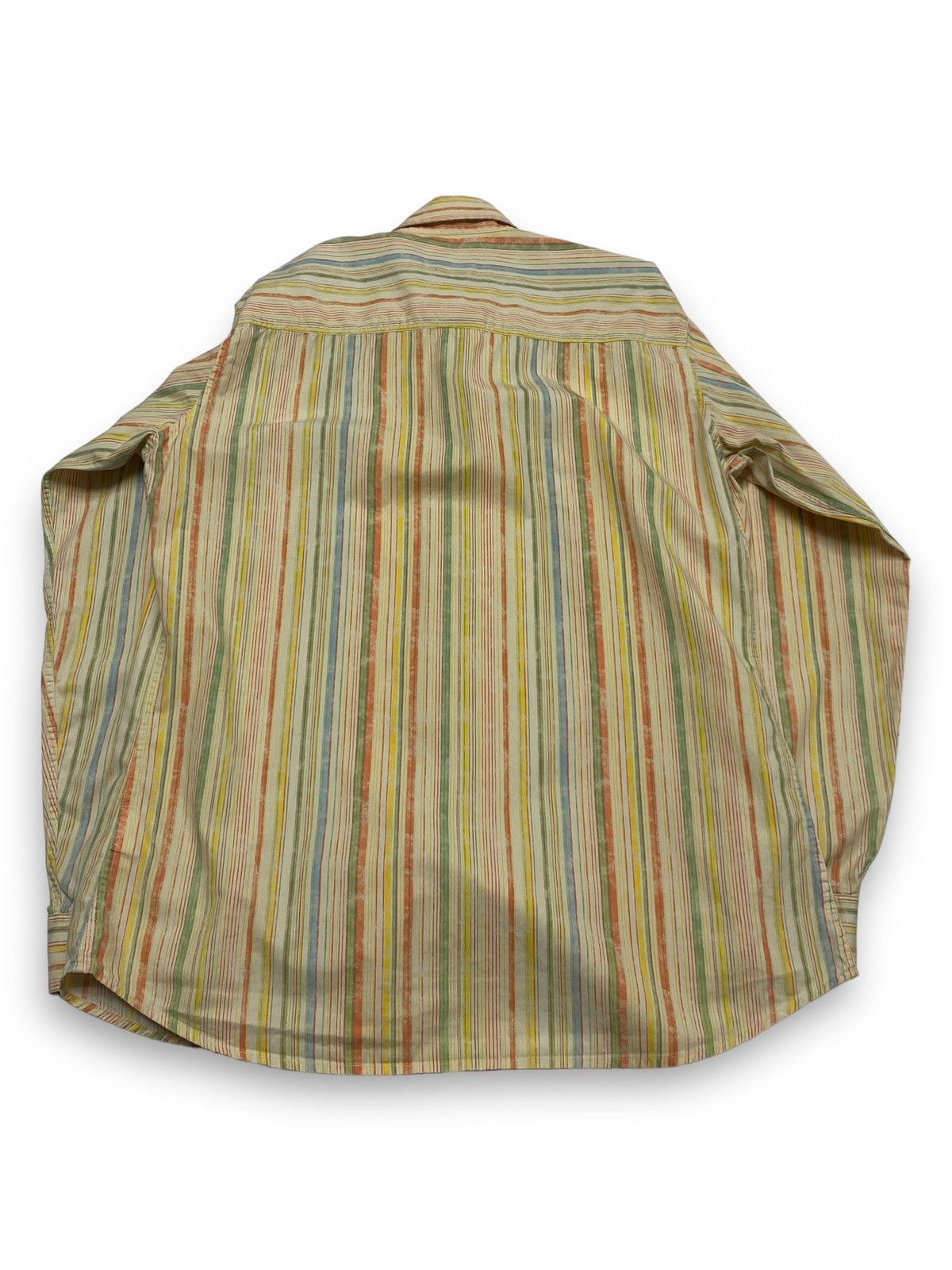Marlboro Classics 90s Vintage MARLBORO CLASSICS Striped Multicolour Button Up Size US XL / EU 56 / 4 - 6 Thumbnail