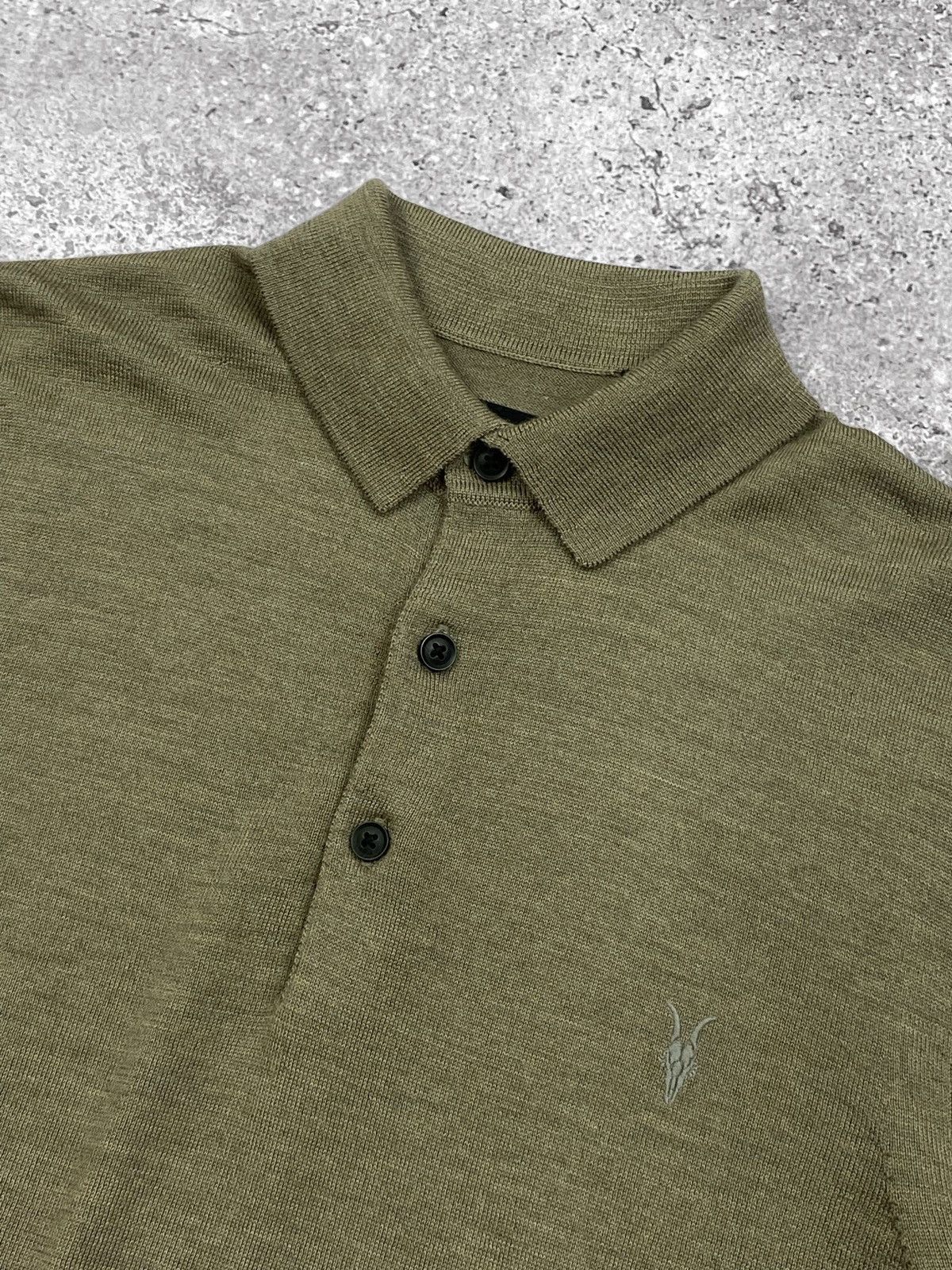 Allsaints × Japanese Brand AllSaints Mode Merino Crew Light Sweater Jumper Wool Luxury Size US XS / EU 42 / 0 - 6 Thumbnail