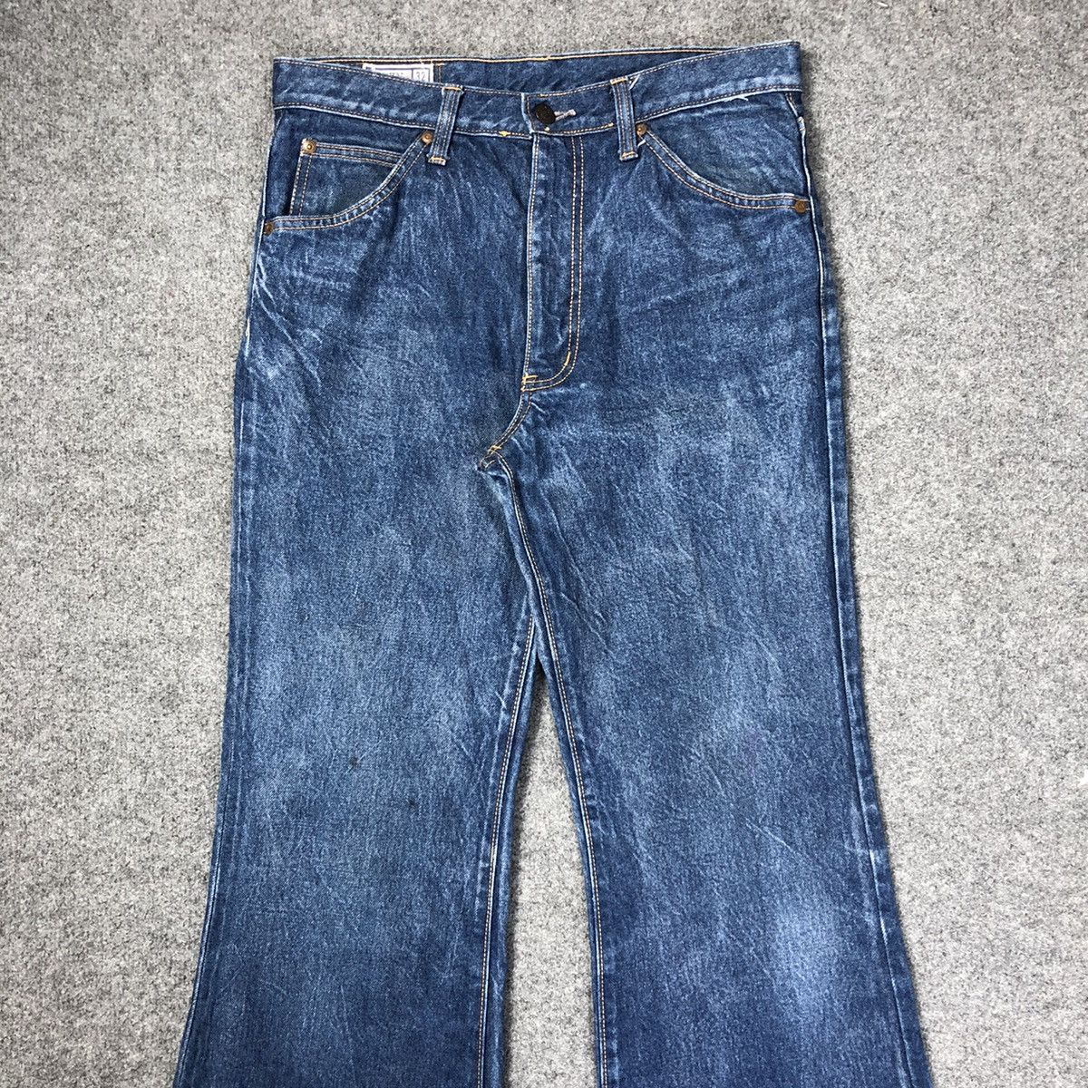 Edwin 🔥Rare🔥 Vintage 80s EDWIN Flare Bootcut Denim Jeans Size US 31 - 6 Thumbnail