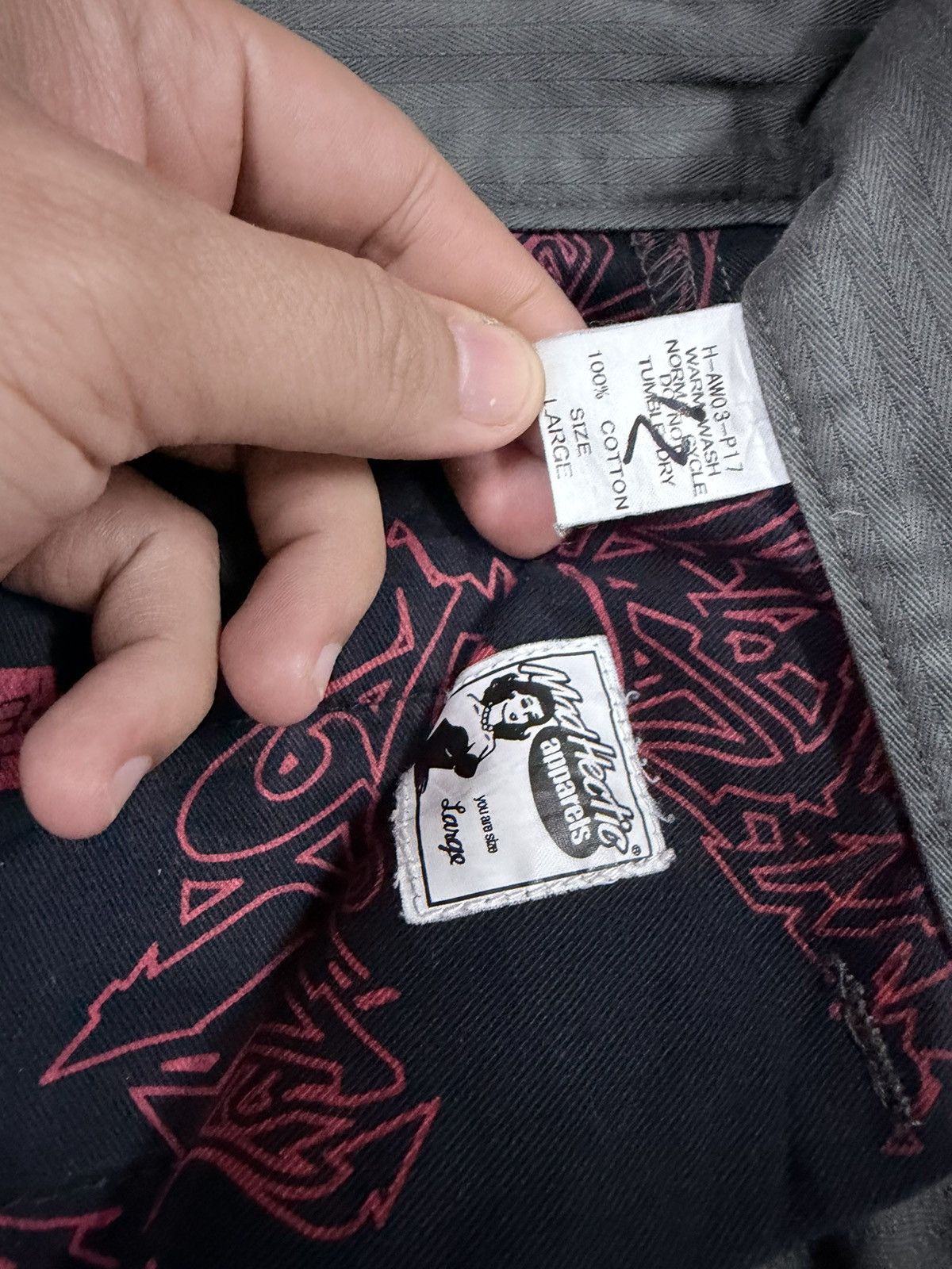 Neighborhood × Wtaps Vtg✅Mad Hectic Harringbone CAsual Pants/Japan Size US 34 / EU 50 - 19 Thumbnail